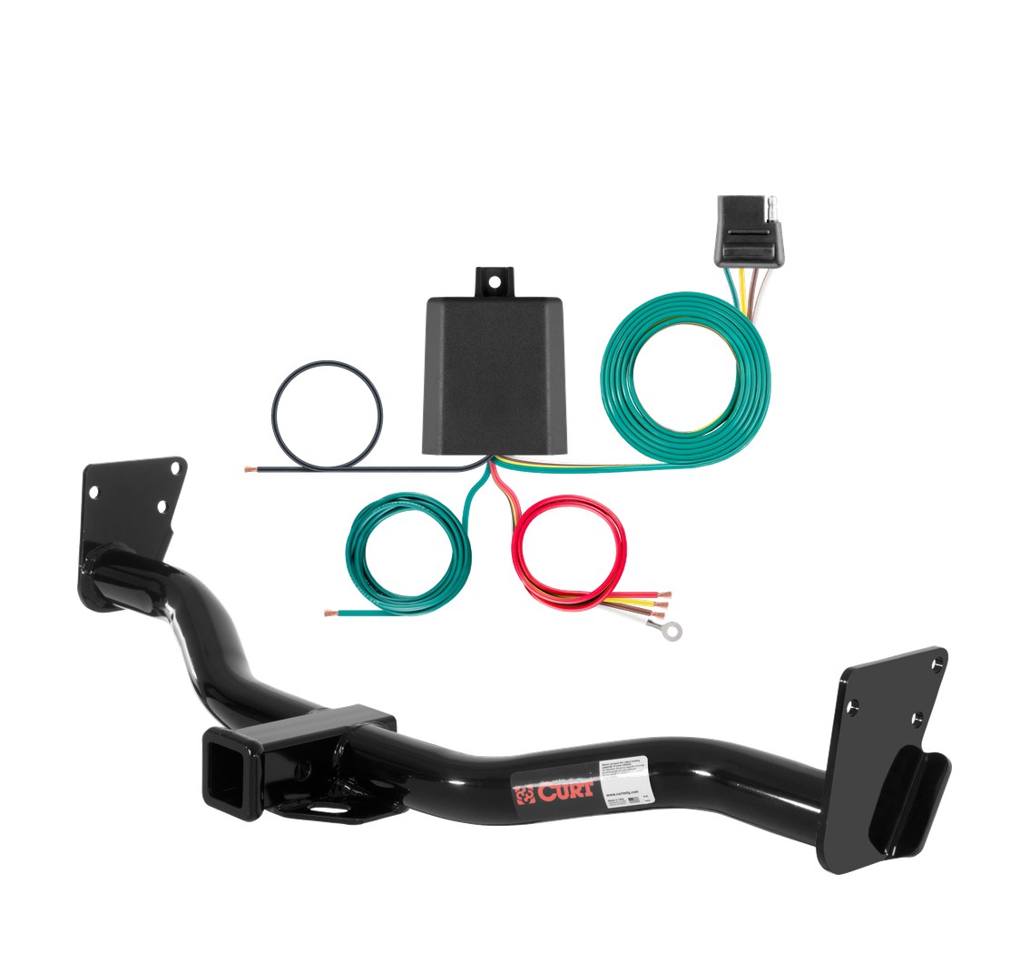 2002 - 2004 Chevrolet Blazer Down size Curt 2", Class 3 Trailer Tow Hitch + 4-flat Wiring Kit 13300 thumbnail 0