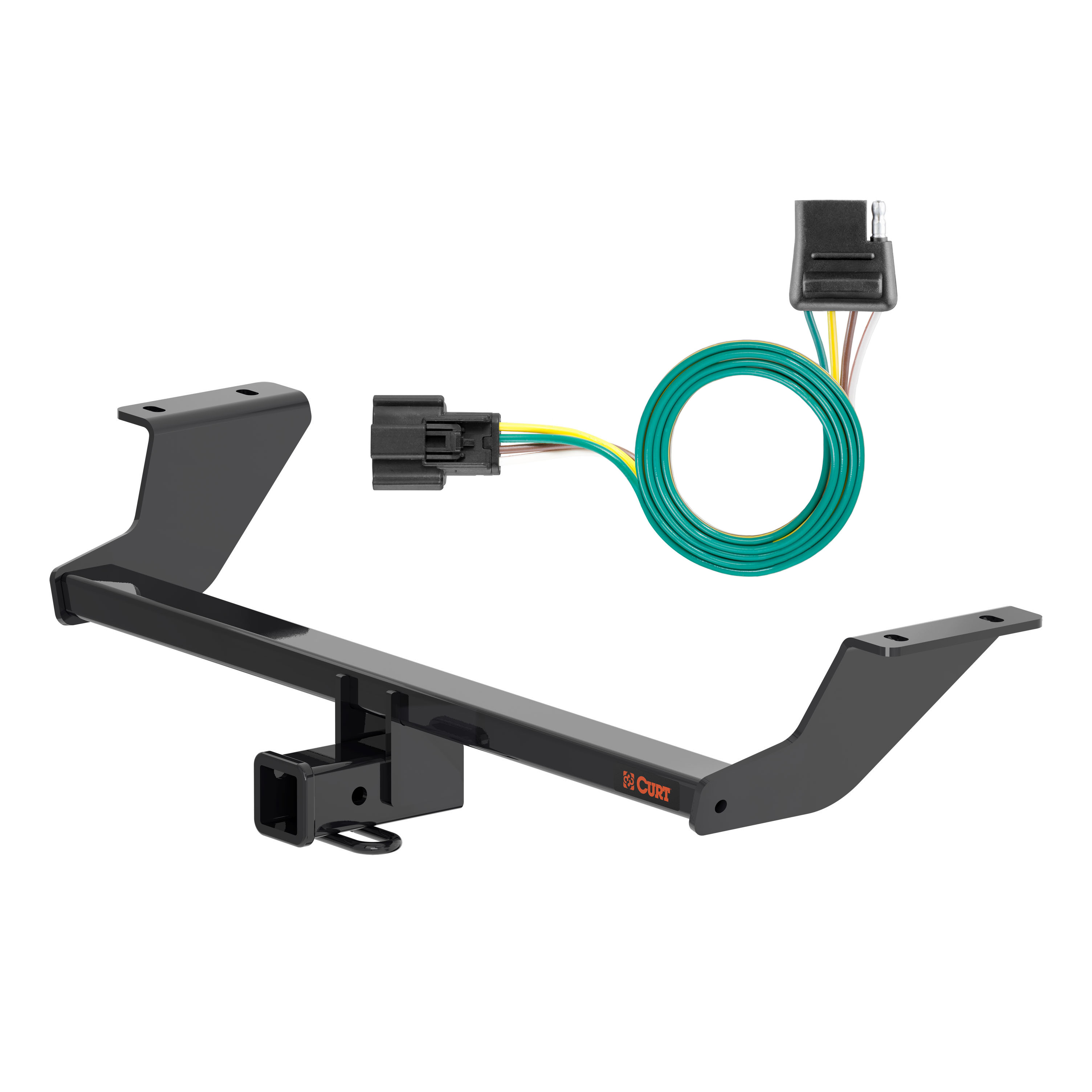 24 - 25 Chevrolet Blazer EV Curt 2", Class 3 Trailer Tow Hitch + 4-flat Wiring Kit 13589 thumbnail 0