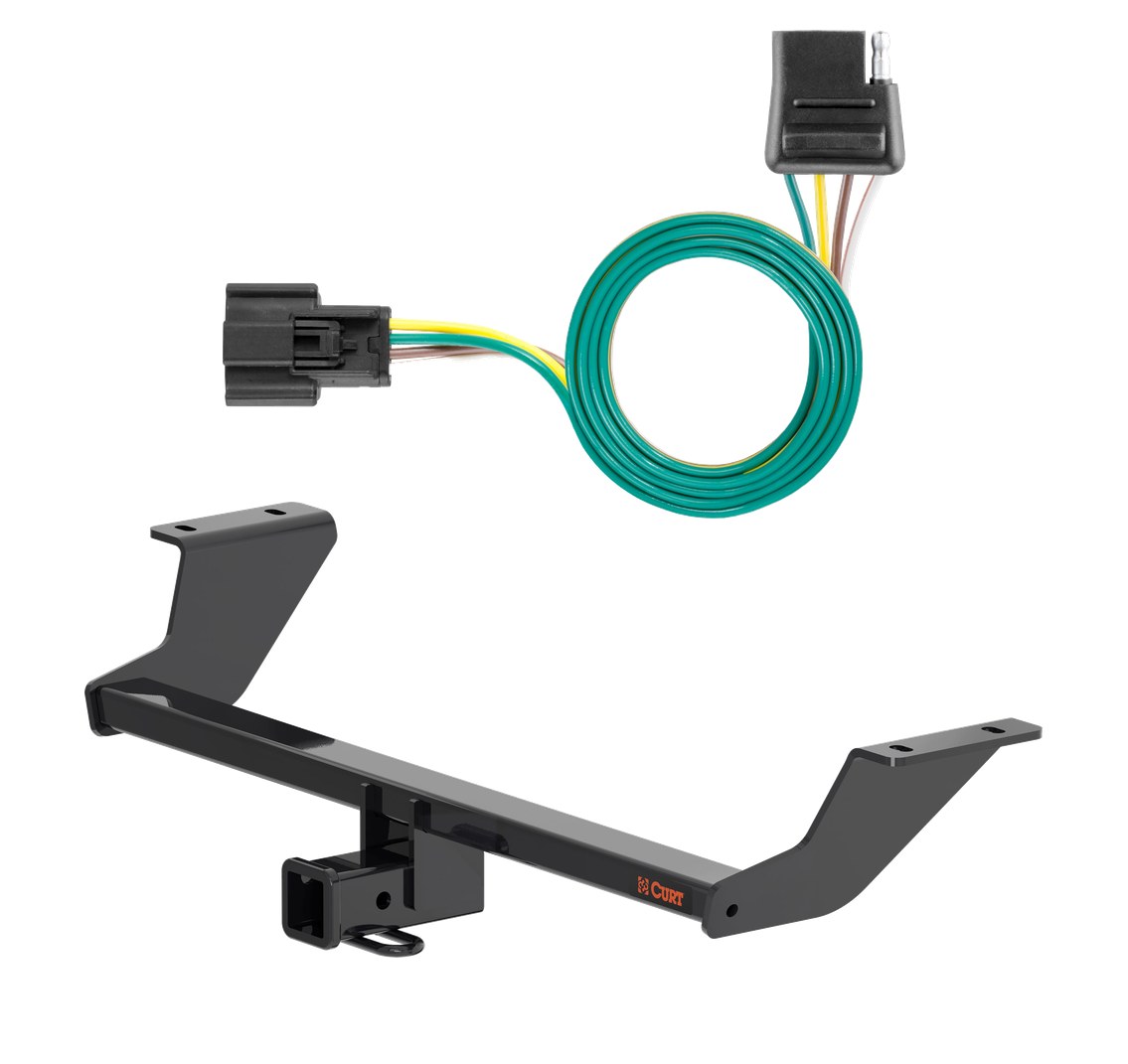2024 - 2026 Chevrolet Blazer EV Curt 2", Class 3 Trailer Tow Hitch + 4-flat Wiring Kit 13589 thumbnail 0