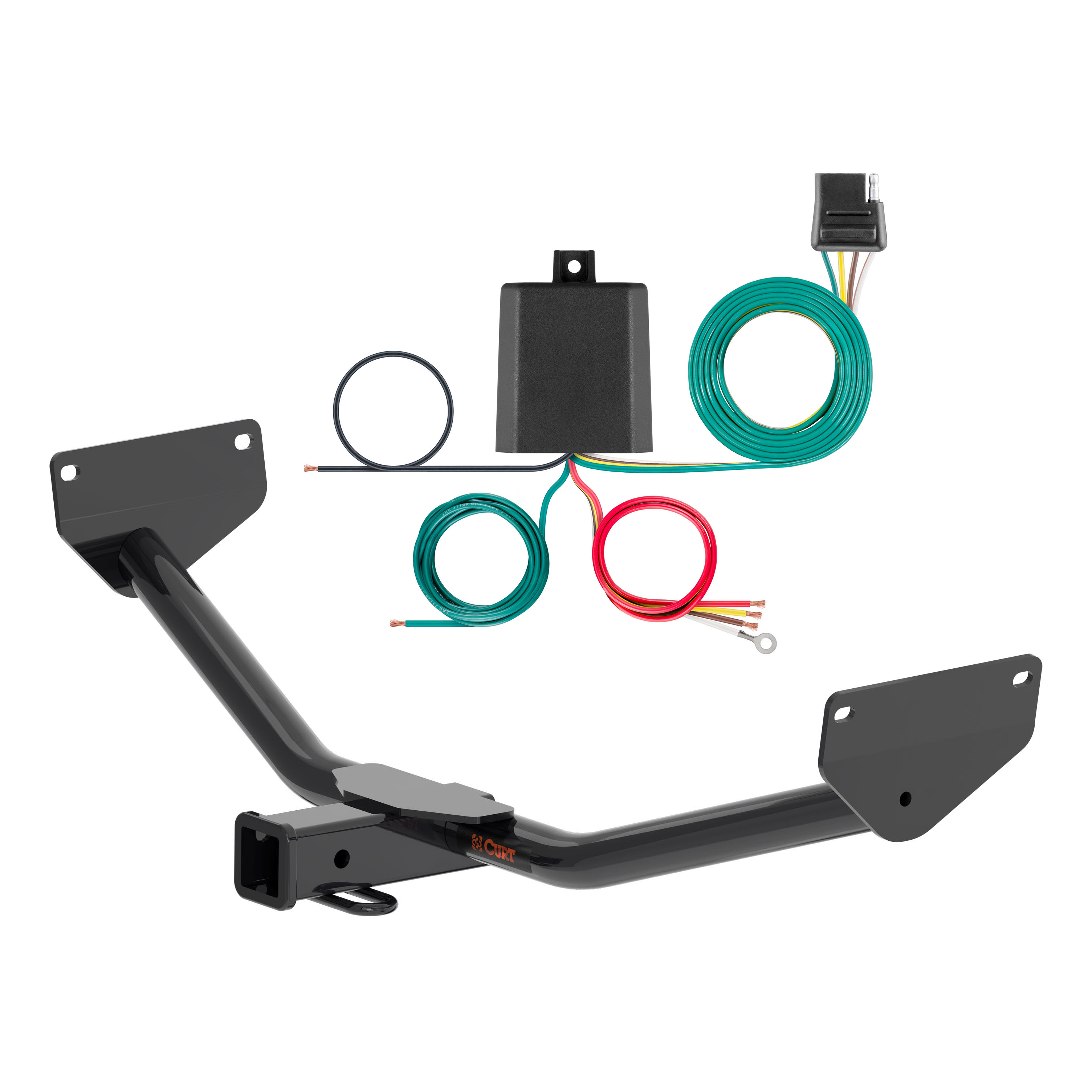 2025 Chevrolet Trax Curt 2", Class 3 Trailer Tow Hitch + 4-flat Wiring Kit 13585 thumbnail 0