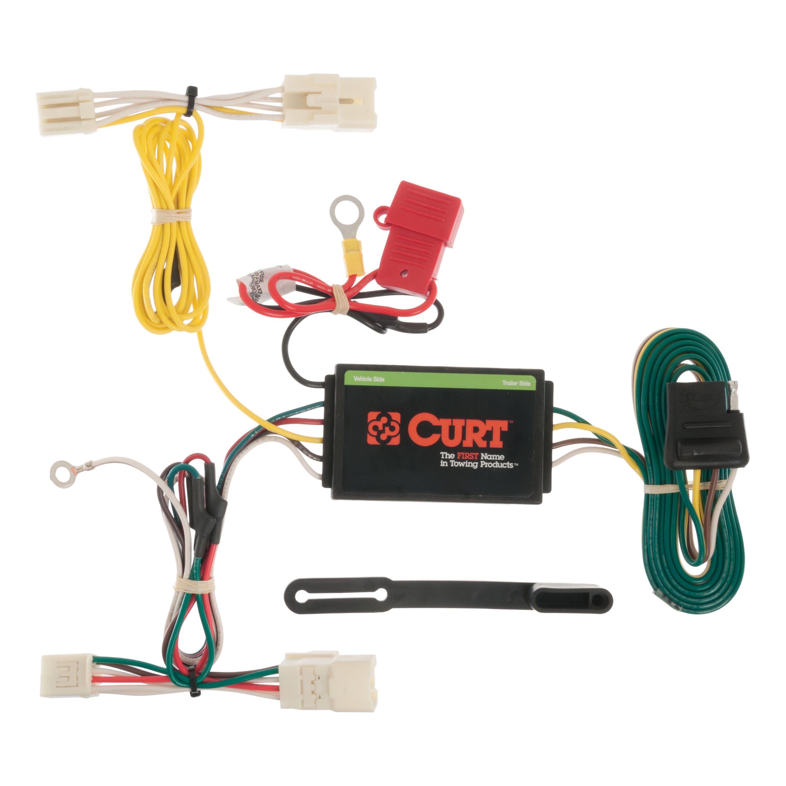 2012 - 2017 Toyota Prius V Curt 1-1/4", Class 1 Trailer Tow Hitch + 4-flat Wiring Kit 11276 thumbnail 1