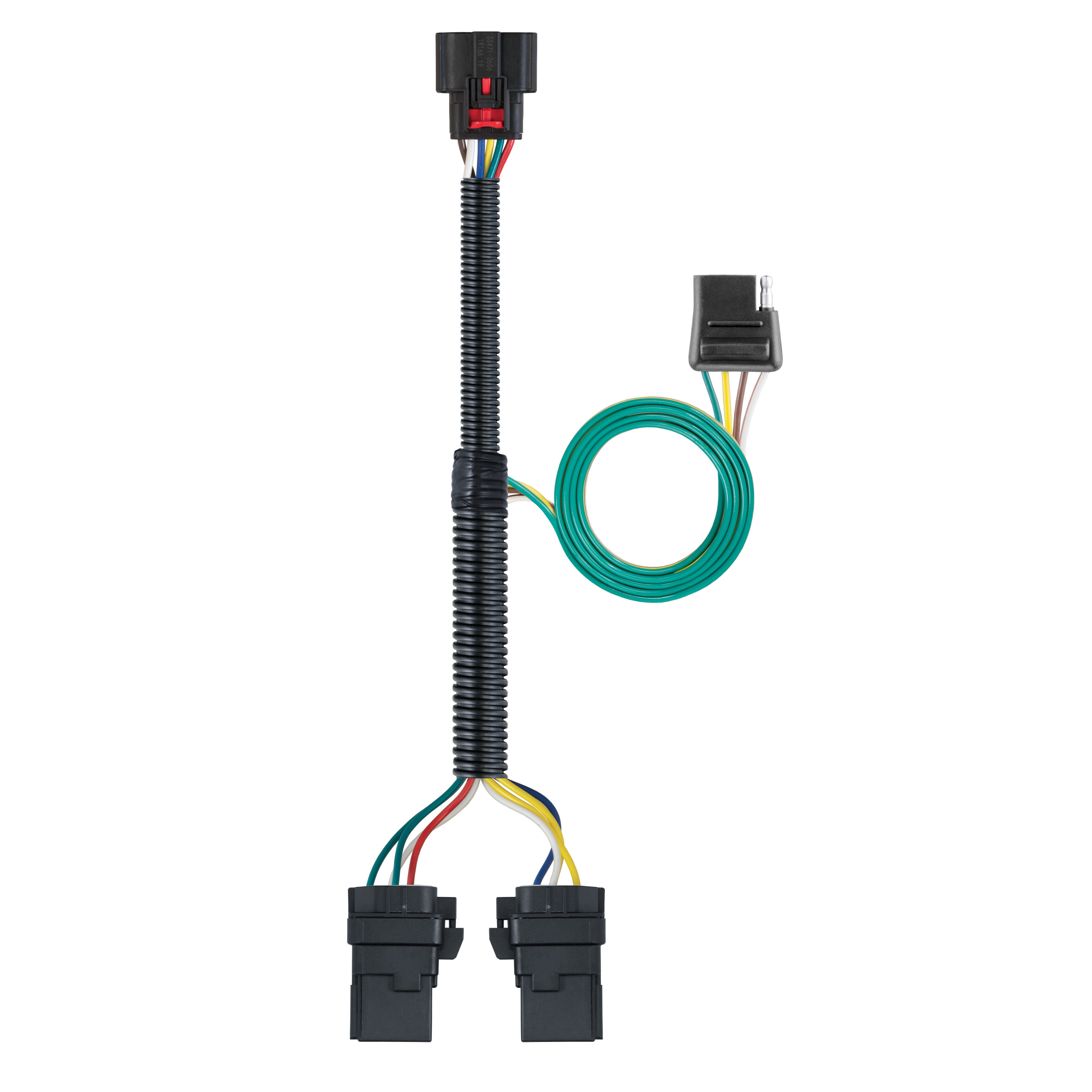 18 - 24 Chevrolet Equinox Excluding diesel Curt 2", Class 3 Trailer Tow Hitch + 4-flat Wiring Kit 13439 thumbnail 1