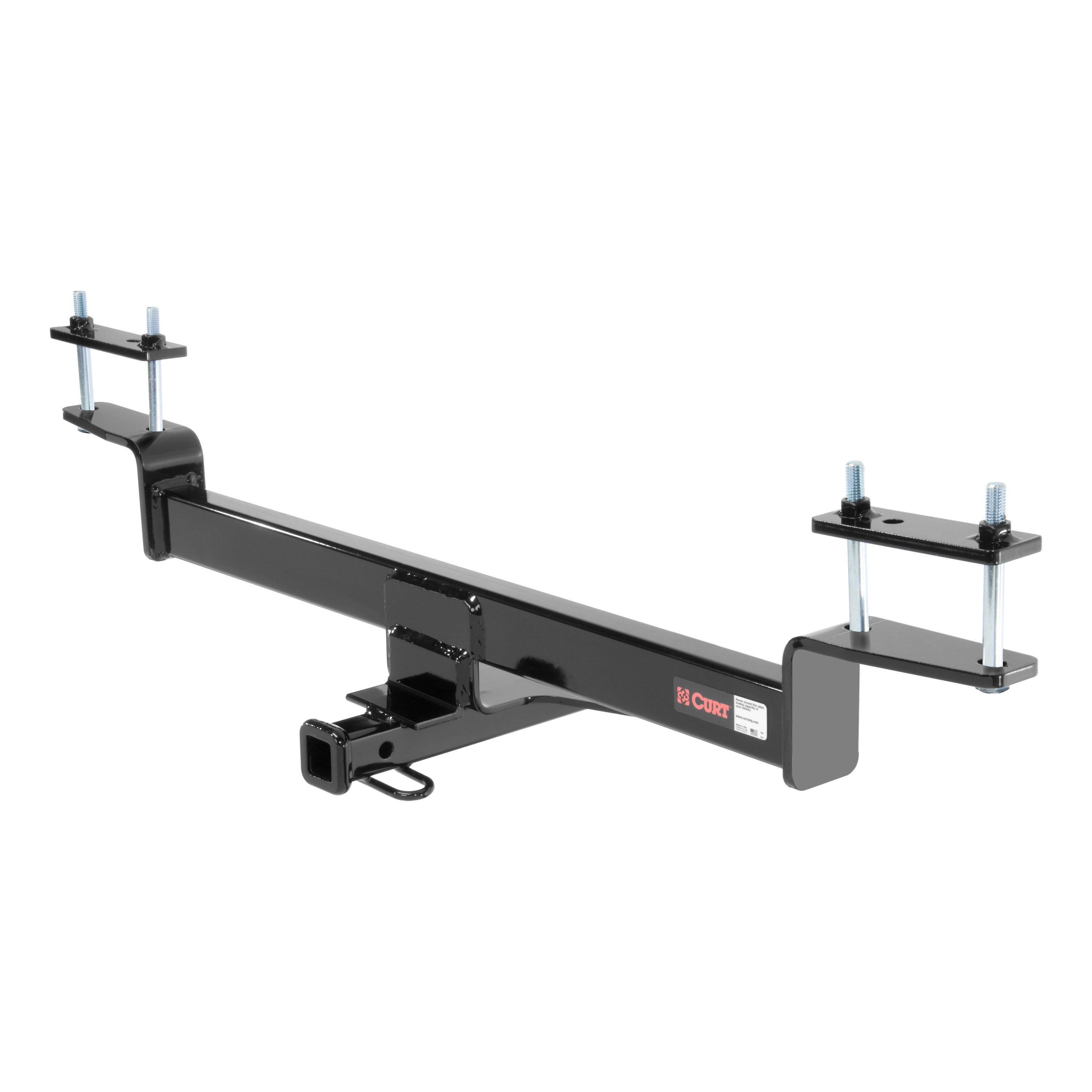 2012 - 2015 Volkswagen Passat Sedan, excluding hands free trunk Curt 1-1/4", Class 1 Trailer Tow Hitch + 4-flat Wiring Kit 11234 thumbnail 2