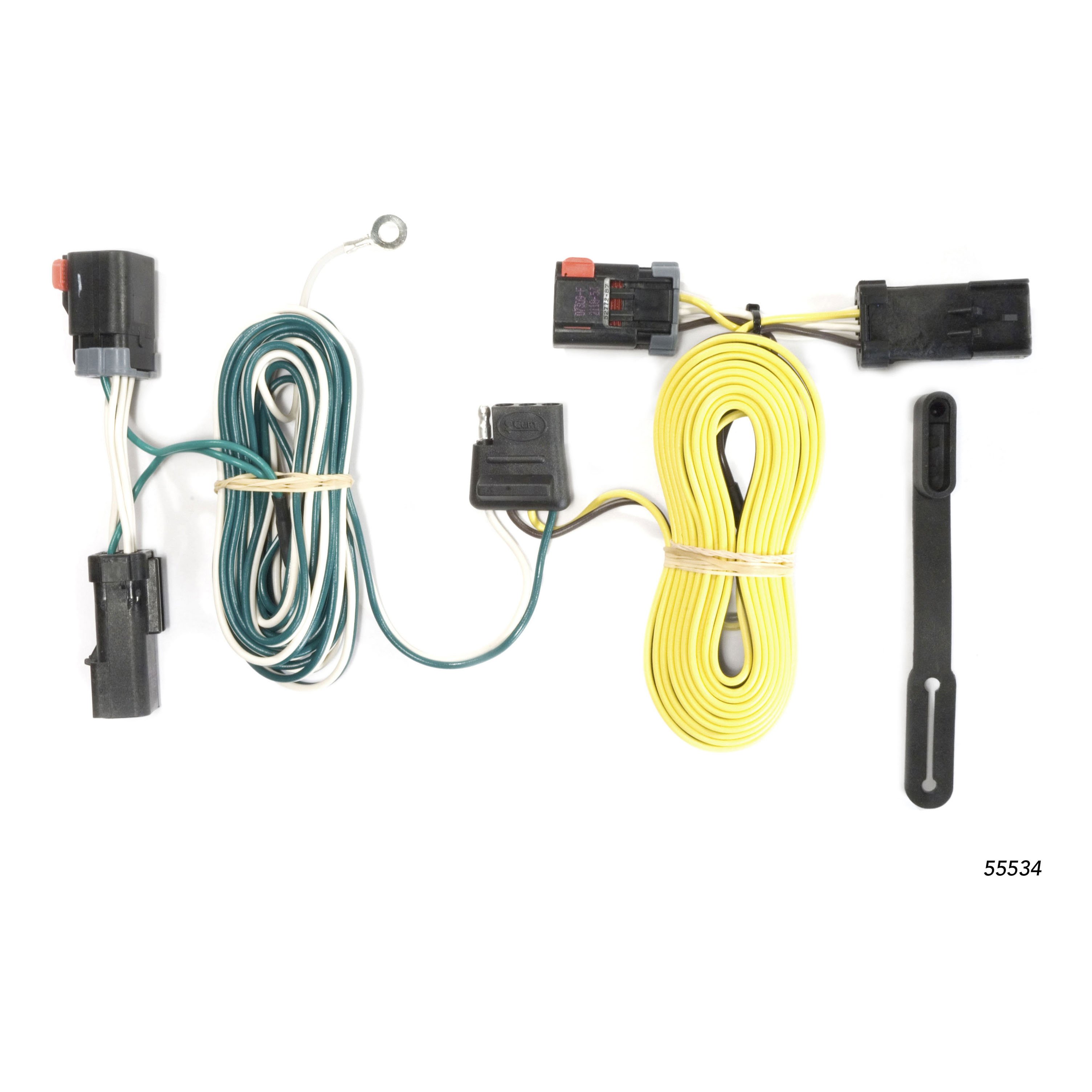 2006 - 2010 Dodge Charger Curt 2", Class 3 Trailer Tow Hitch + 4-flat Wiring Kit 13465 thumbnail 1
