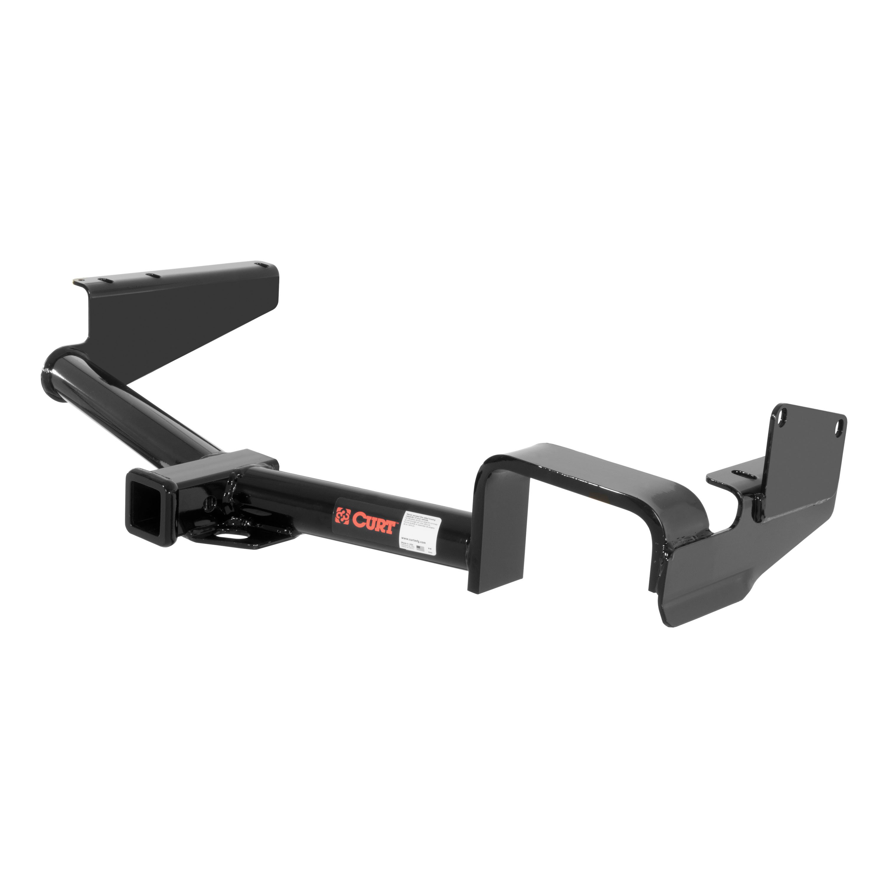 2008 - 2013 Toyota Highlander Curt 2", Class 3 Trailer Tow Hitch + 4-flat Wiring Kit 13534-9 thumbnail 2