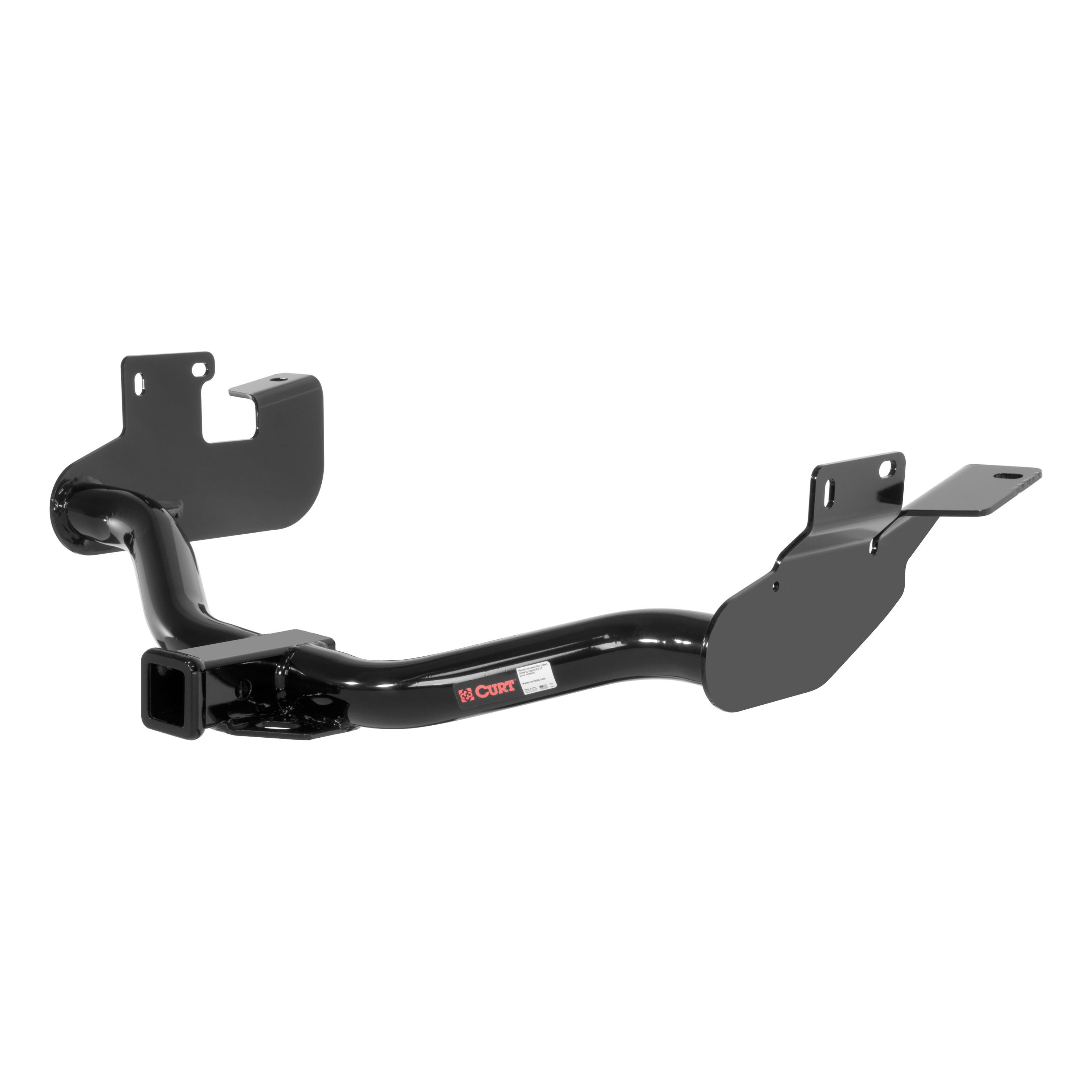 2008 - 2011 Ford Escape With factory 1-1/4" receiver hitch Curt 2", Class 3 Trailer Tow Hitch + 4-flat Wiring Kit 13651 thumbnail 2