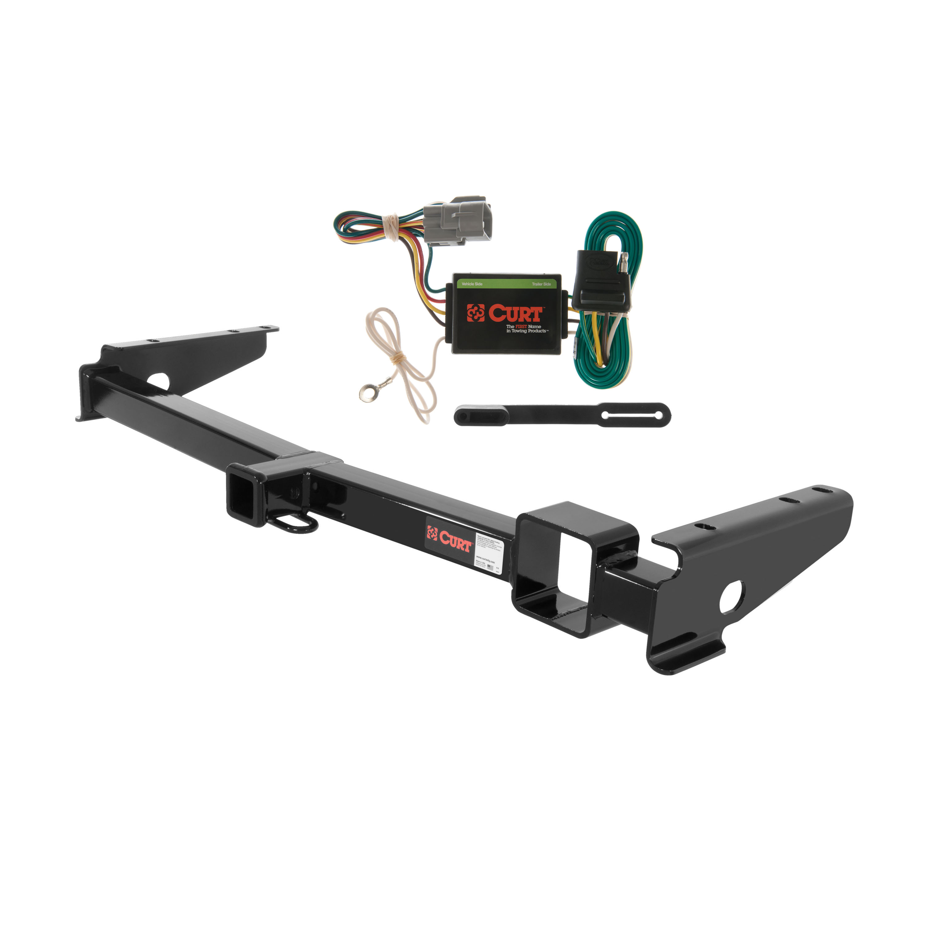 98 - 99 Toyota Land Cruiser Curt 2", Class 3 Trailer Tow Hitch + 4-flat Wiring Kit 13443 thumbnail 0