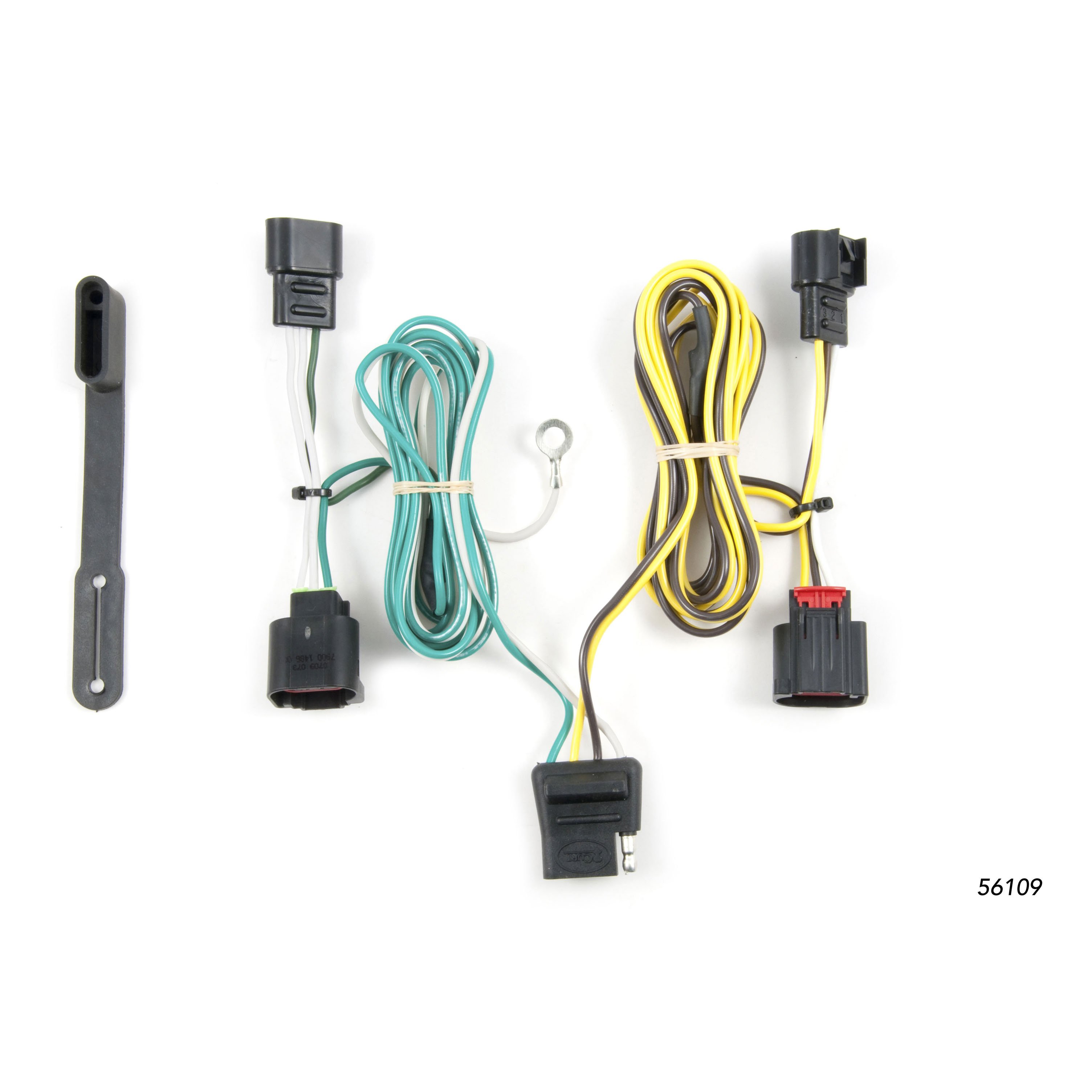 2012 - 2020 Dodge Journey Curt 2", Class 3 Trailer Tow Hitch + 4-flat Wiring Kit 13201 thumbnail 1