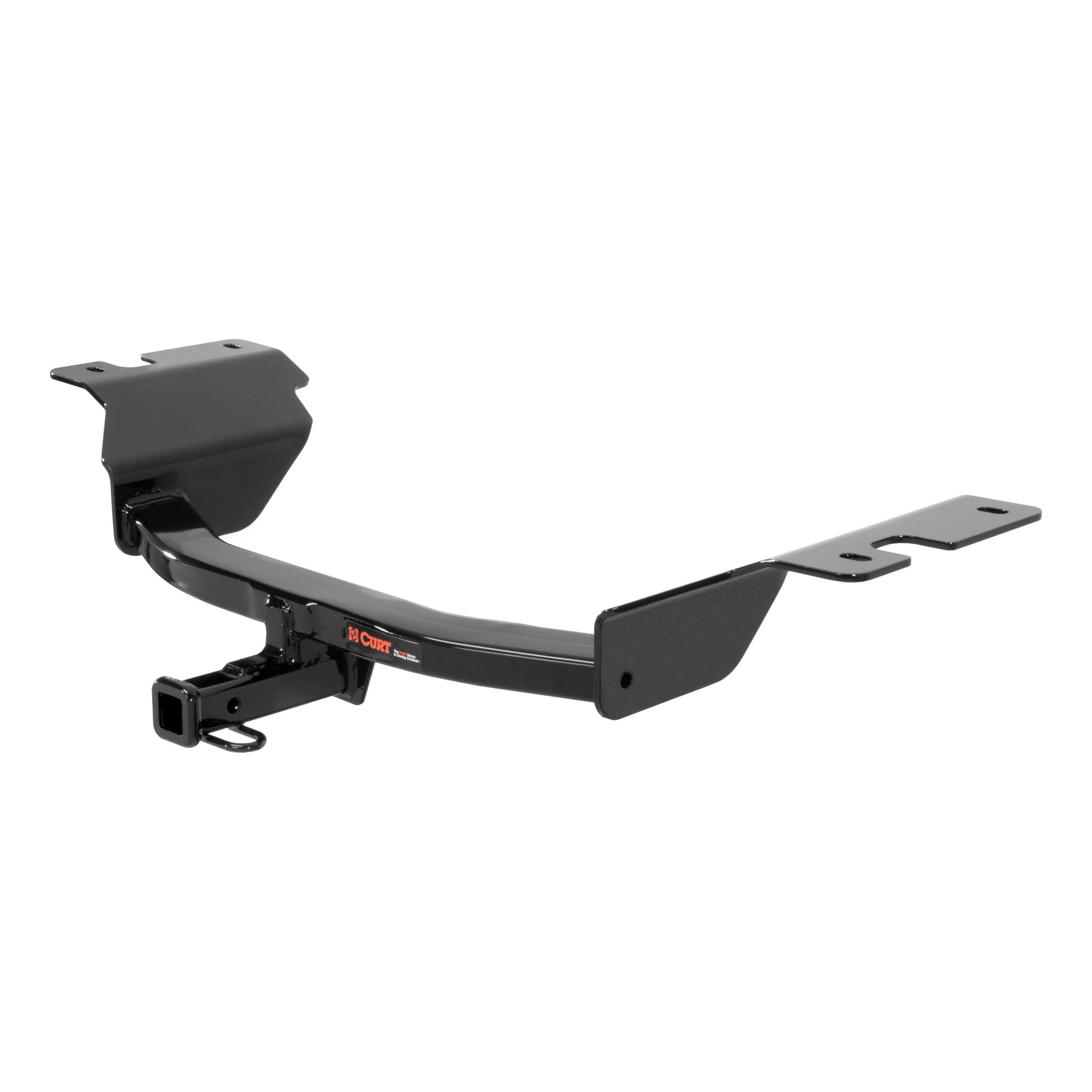 2013 - 2016 Dodge Dart Curt 1-1/4", Class 1 Trailer Tow Hitch + 4-flat Wiring Kit 11281 thumbnail 2