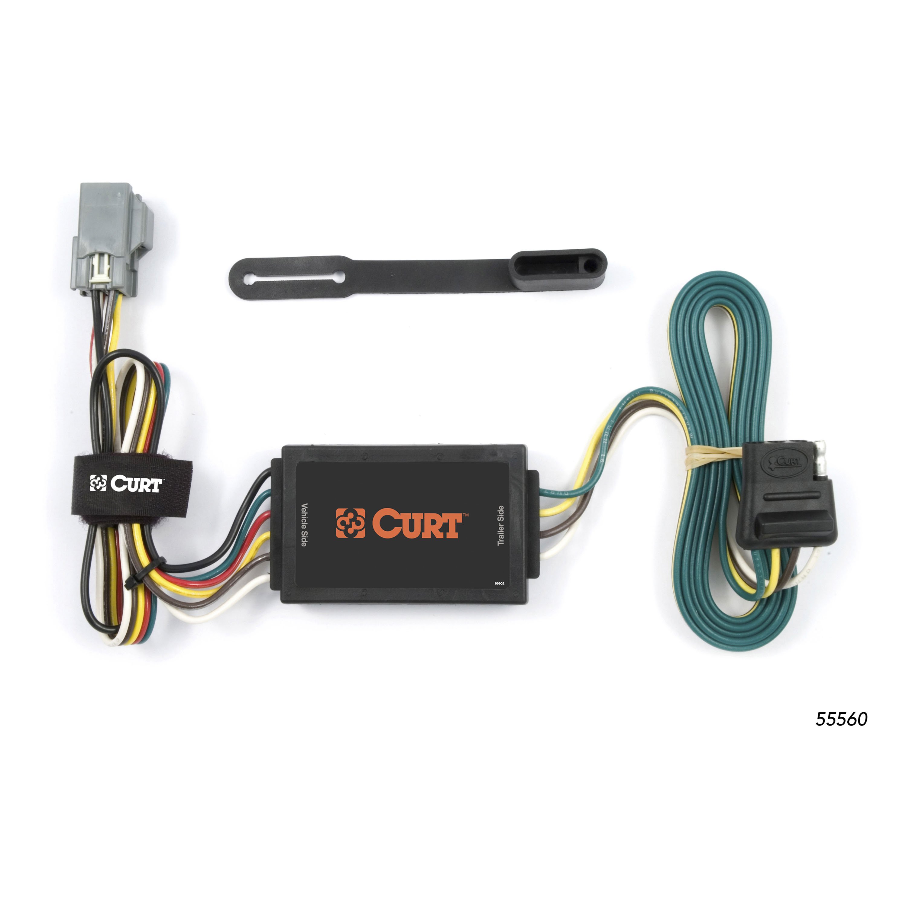 2005 - 2006 Chevrolet Equinox Curt 2", Class 3 Trailer Tow Hitch + 4-flat Wiring Kit 13591 thumbnail 1