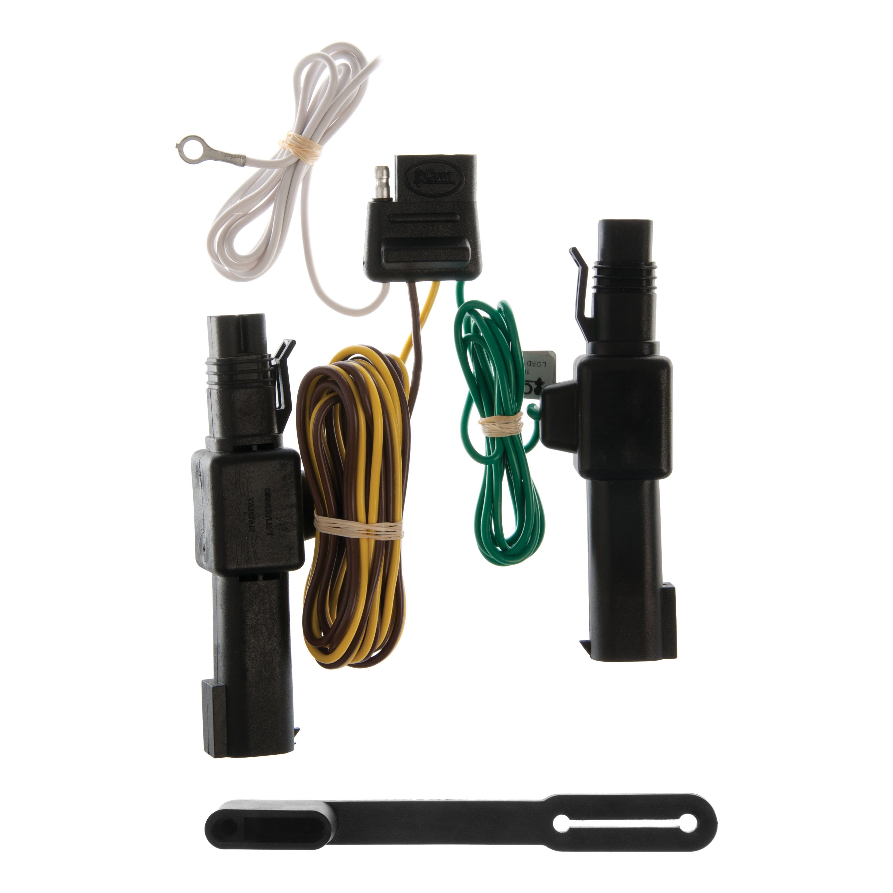 1987 - 1994 Dodge Dakota Curt 2", Class 3 Trailer Tow Hitch + 4-flat Wiring Kit 13280 thumbnail 1