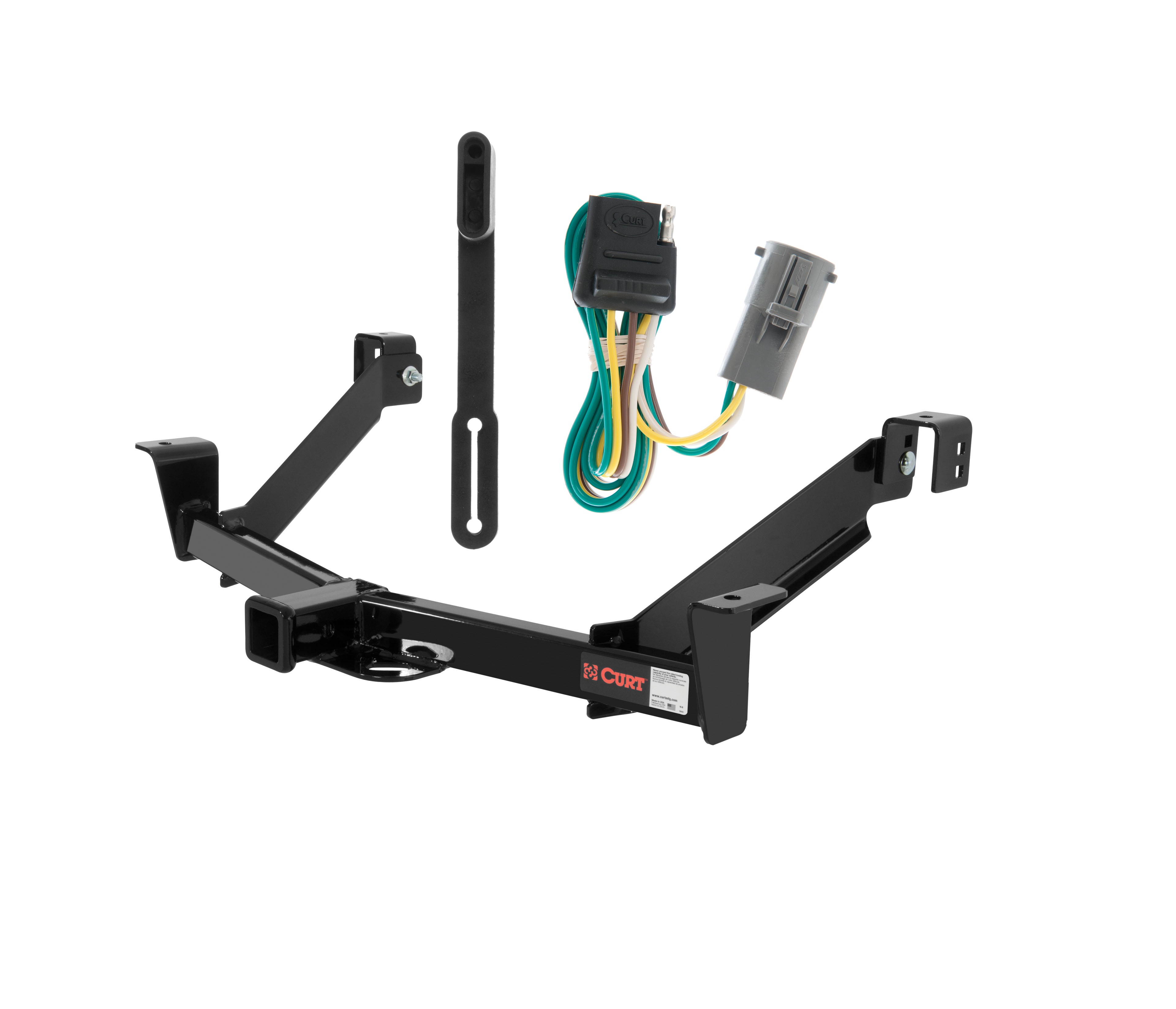 95 - 01 Ford Explorer Curt 2", Class 3 Trailer Tow Hitch + 4-flat Wiring Kit 13106 thumbnail 0