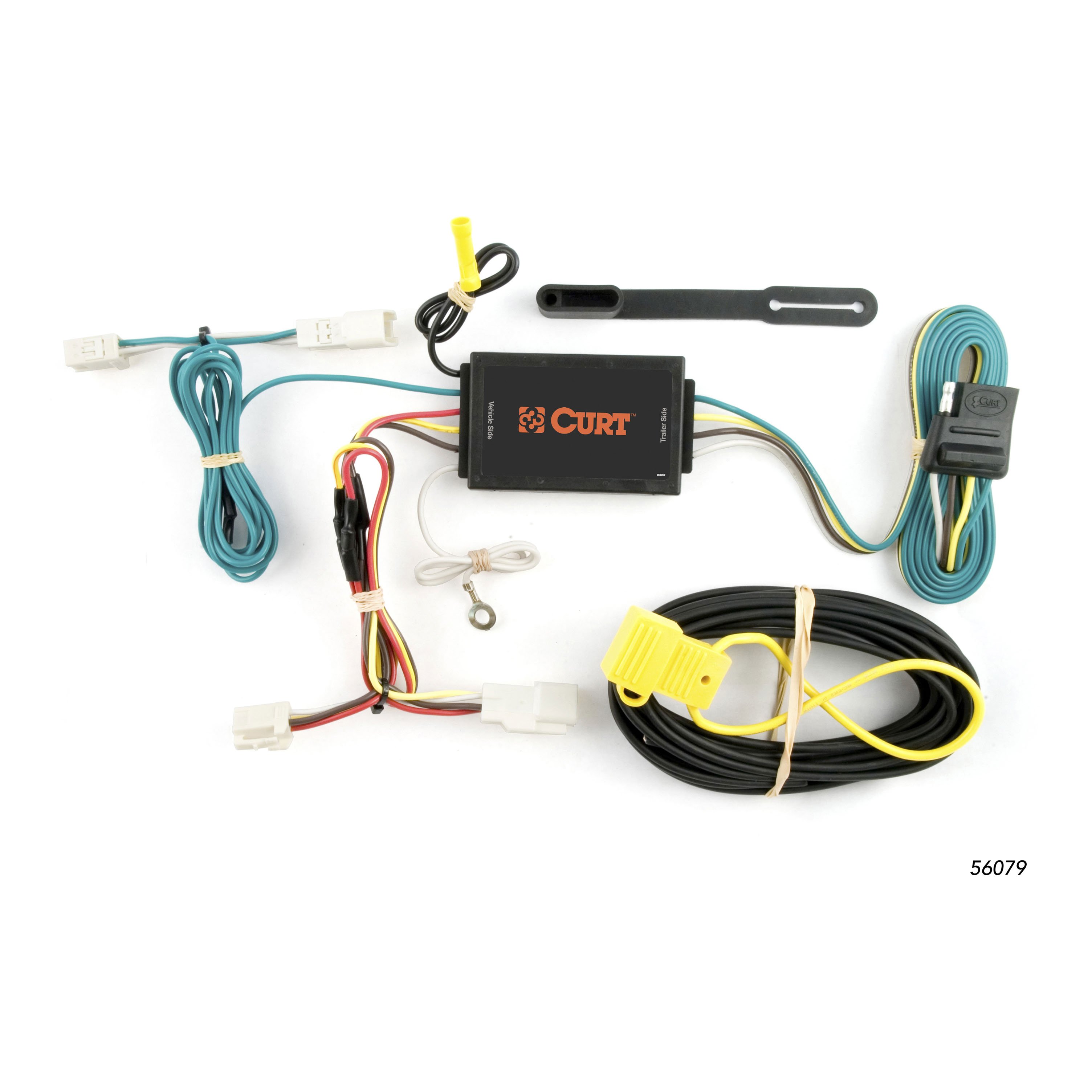 2009 - 2016 Toyota Venza Curt 2", Class 3 Trailer Tow Hitch + 4-flat Wiring Kit 13356 thumbnail 1