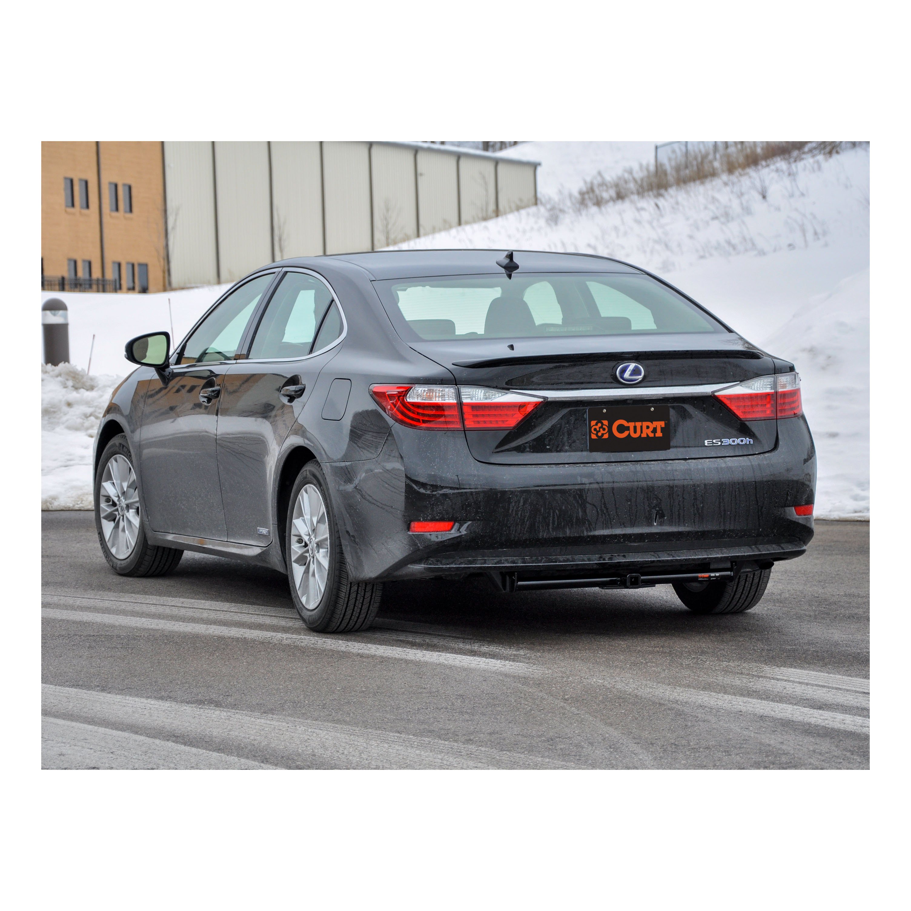 2013 - 2018 Lexus ES350 Curt 1-1/4", Class 1 Trailer Tow Hitch + 4-flat Wiring Kit 11362 thumbnail 4