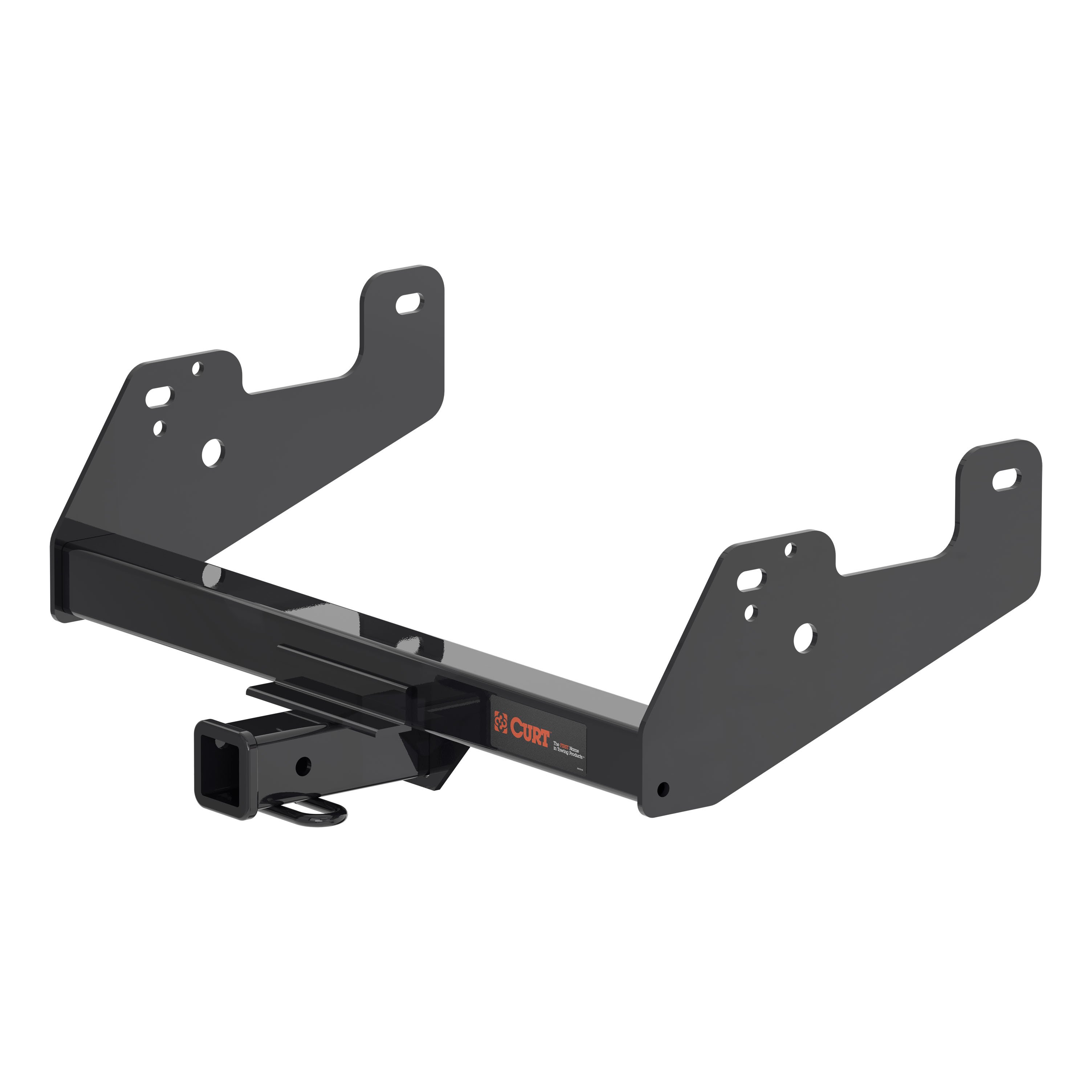 2021 - 2023 Ford F-150 Excluding factory receiver or Police Responder Curt 2", Class 3 Trailer Tow Hitch + 4-flat Wiring Kit 13475 thumbnail 2