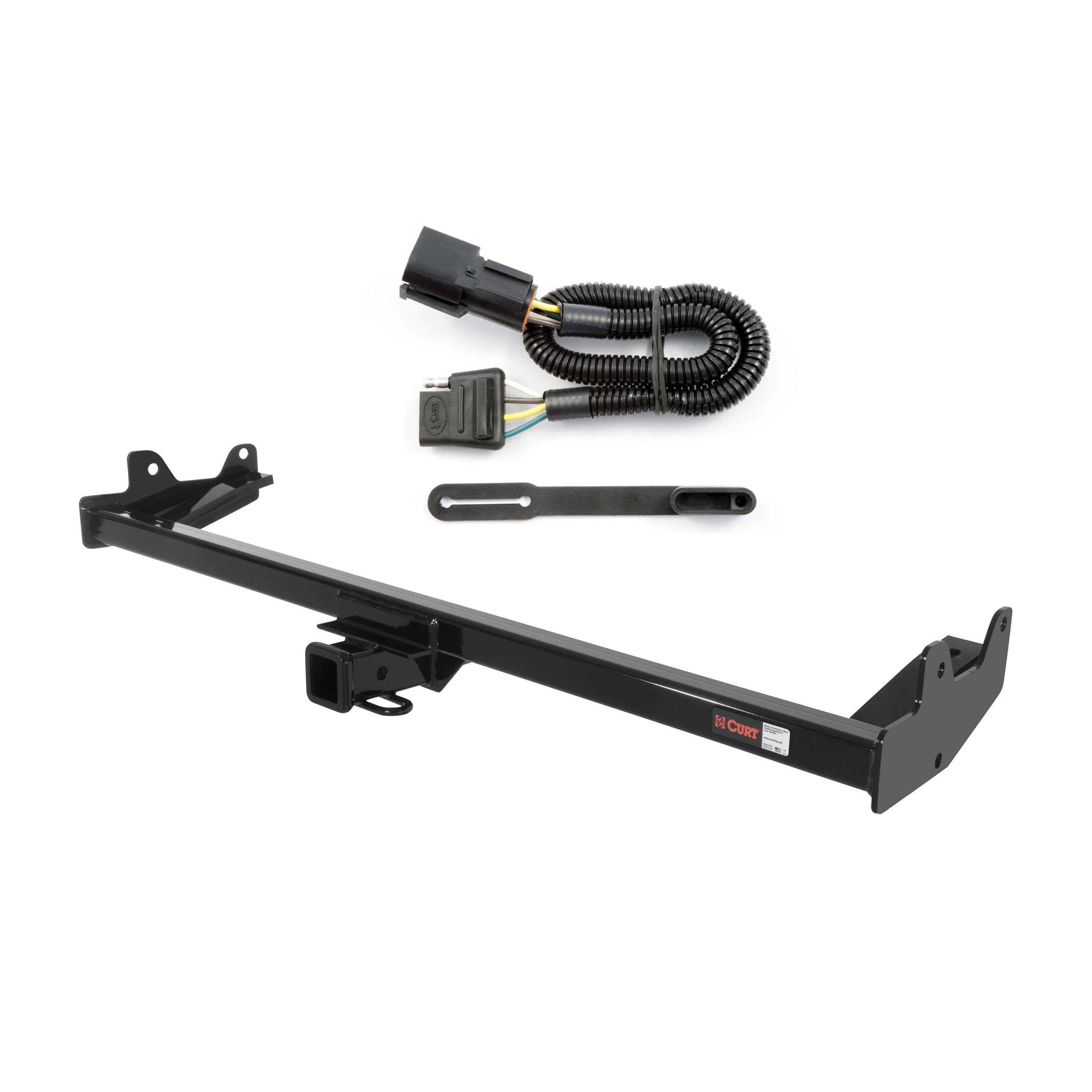 04 - 07 Mercury Monterey Van Curt 2", Class 3 Trailer Tow Hitch + 4-flat Wiring Kit 13587-1 thumbnail 0