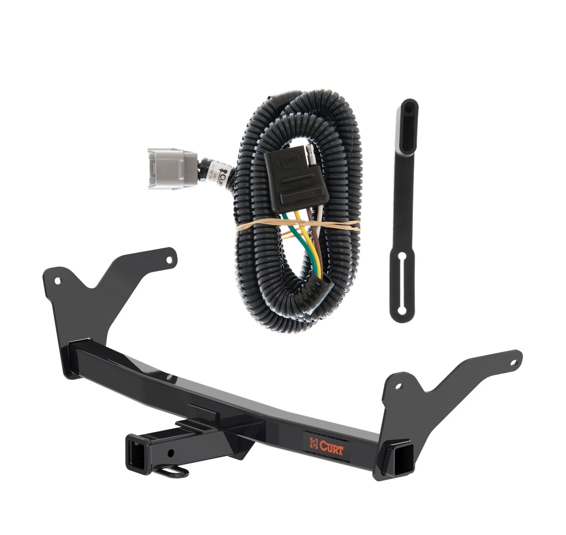 2024 - 2026 Lexus TX350 Curt 2", Class 3 Trailer Tow Hitch + 4-flat Wiring Kit 13519 thumbnail 0