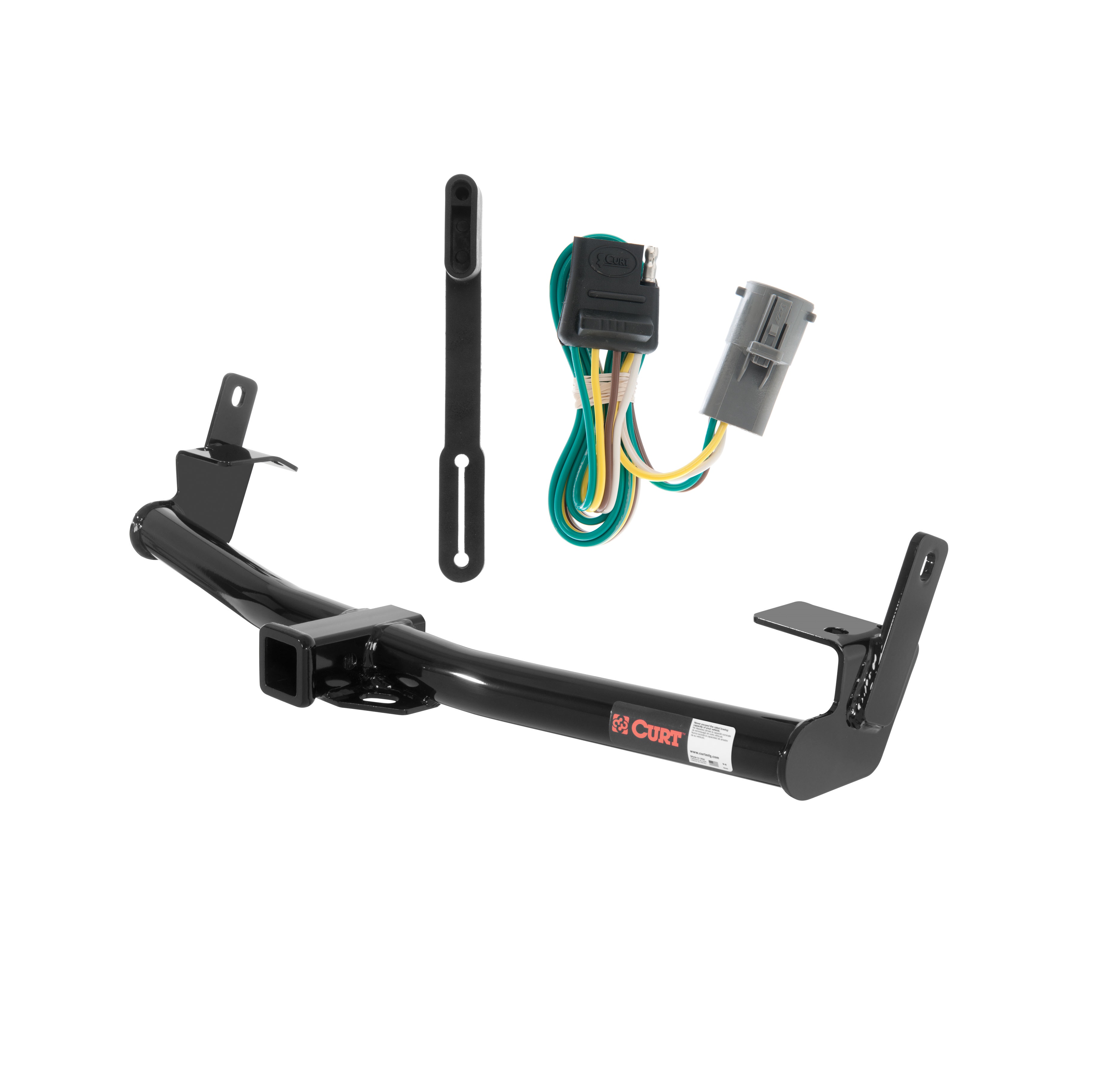 95 - 01 Ford Explorer Curt 2", Class 3 Trailer Tow Hitch + 4-flat Wiring Kit 13540 thumbnail 0