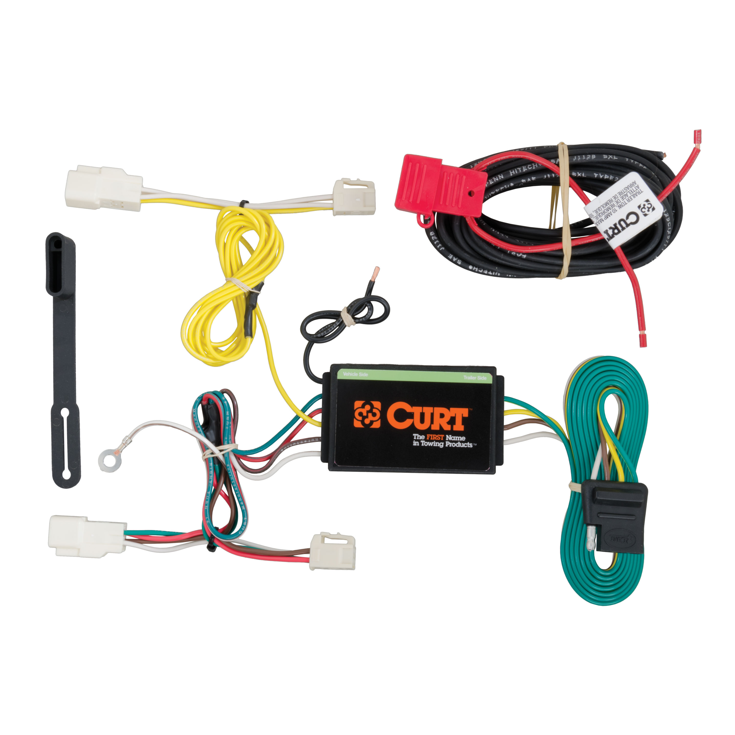 13 - 16 Scion FR-S Excluding RS models Curt 1-1/4", Class 1 Trailer Tow Hitch + 4-flat Wiring Kit 11379 thumbnail 1