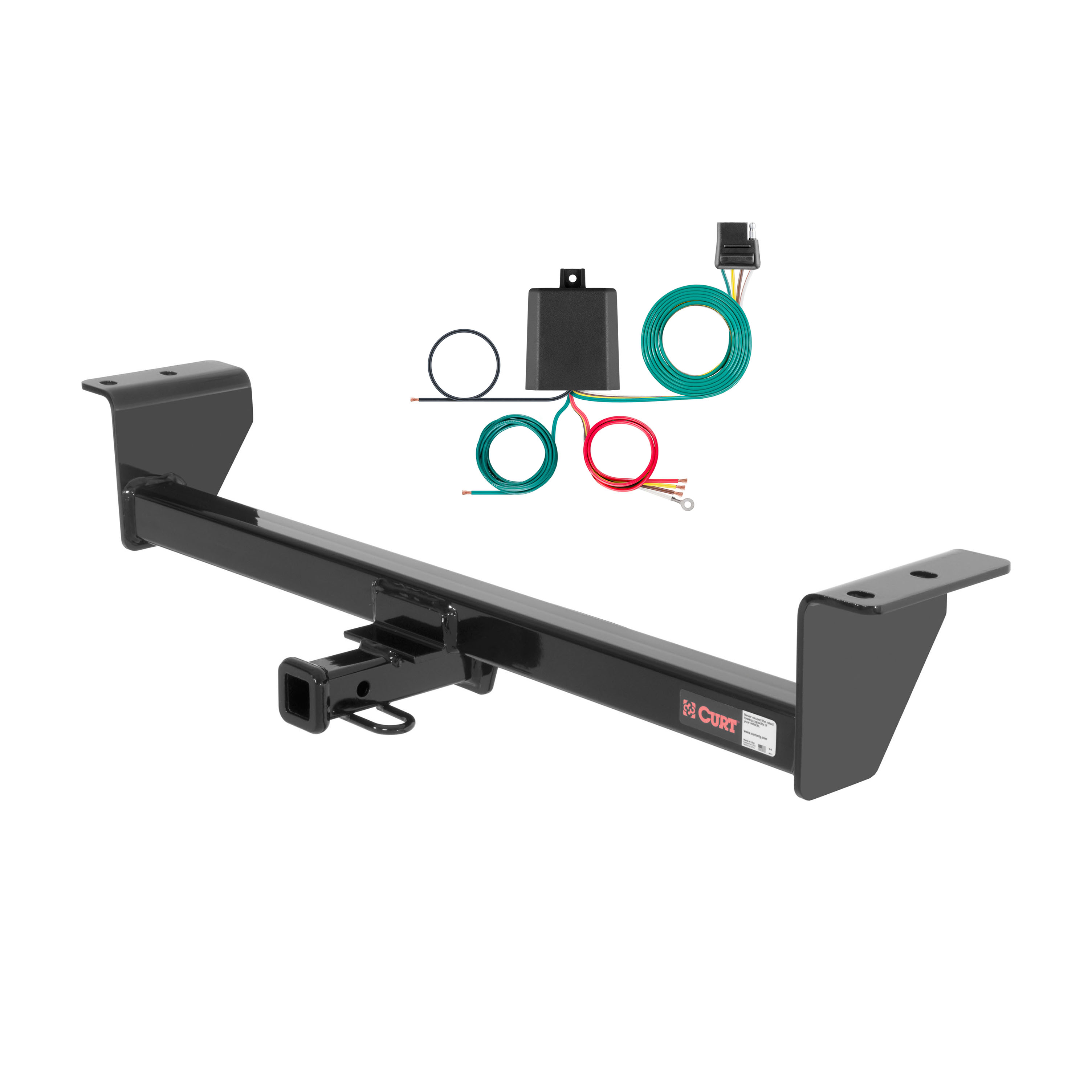 11 - 13 Scion tC Curt 1-1/4", Class 1 Trailer Tow Hitch + 4-flat Wiring Kit 11087 thumbnail 0