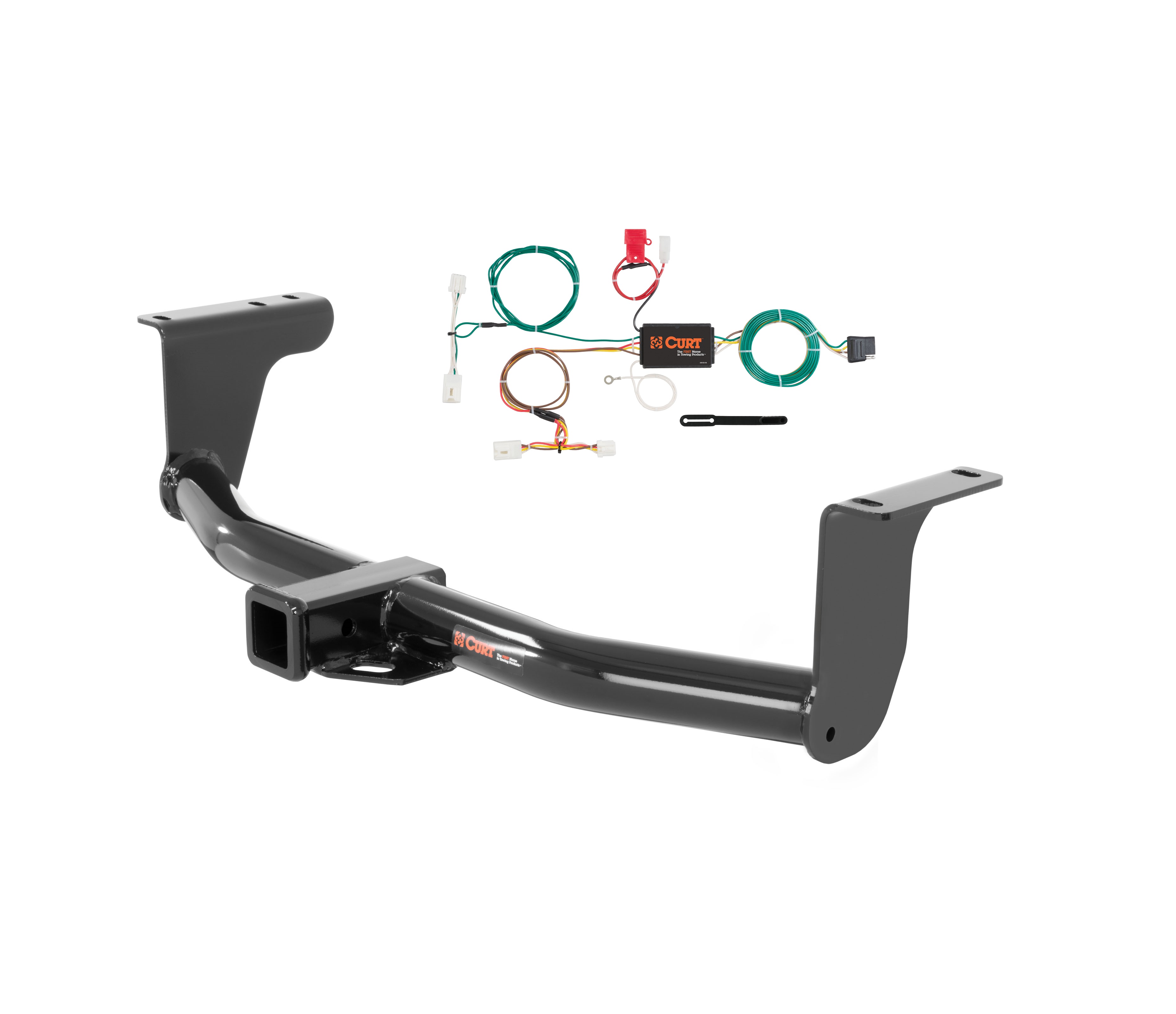 15 - 24 Nissan Murano Curt 2", Class 3 Trailer Tow Hitch + 4-flat Wiring Kit 13205 thumbnail 0