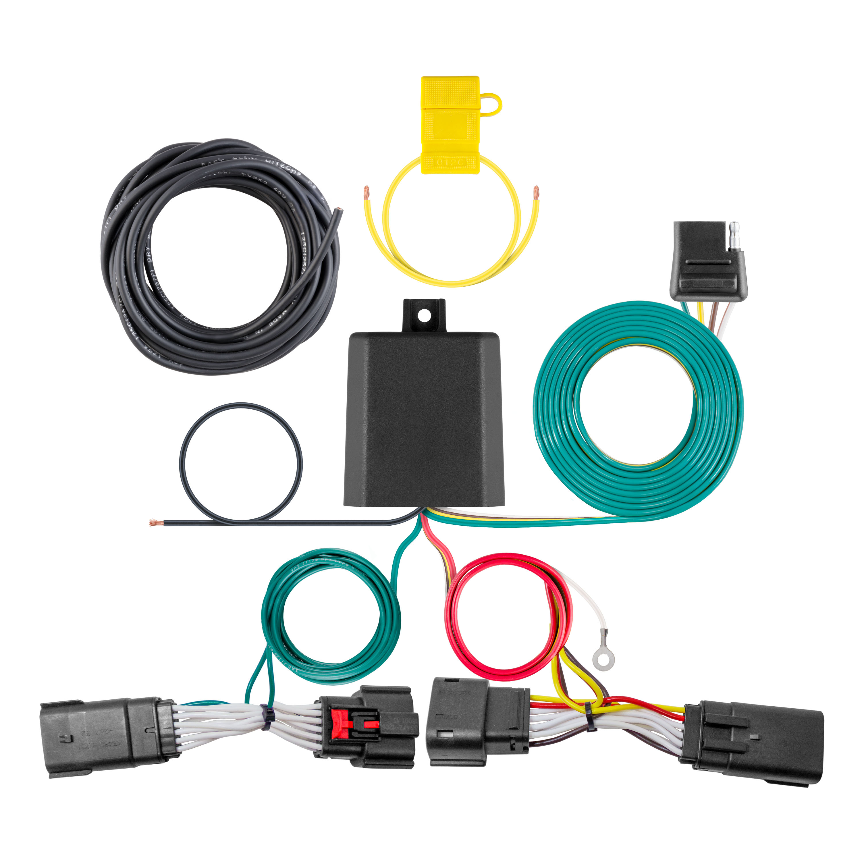 19 - 23 Lincoln Nautilus Curt 2", Class 3 Trailer Tow Hitch + 4-flat Wiring Kit 13452 thumbnail 1