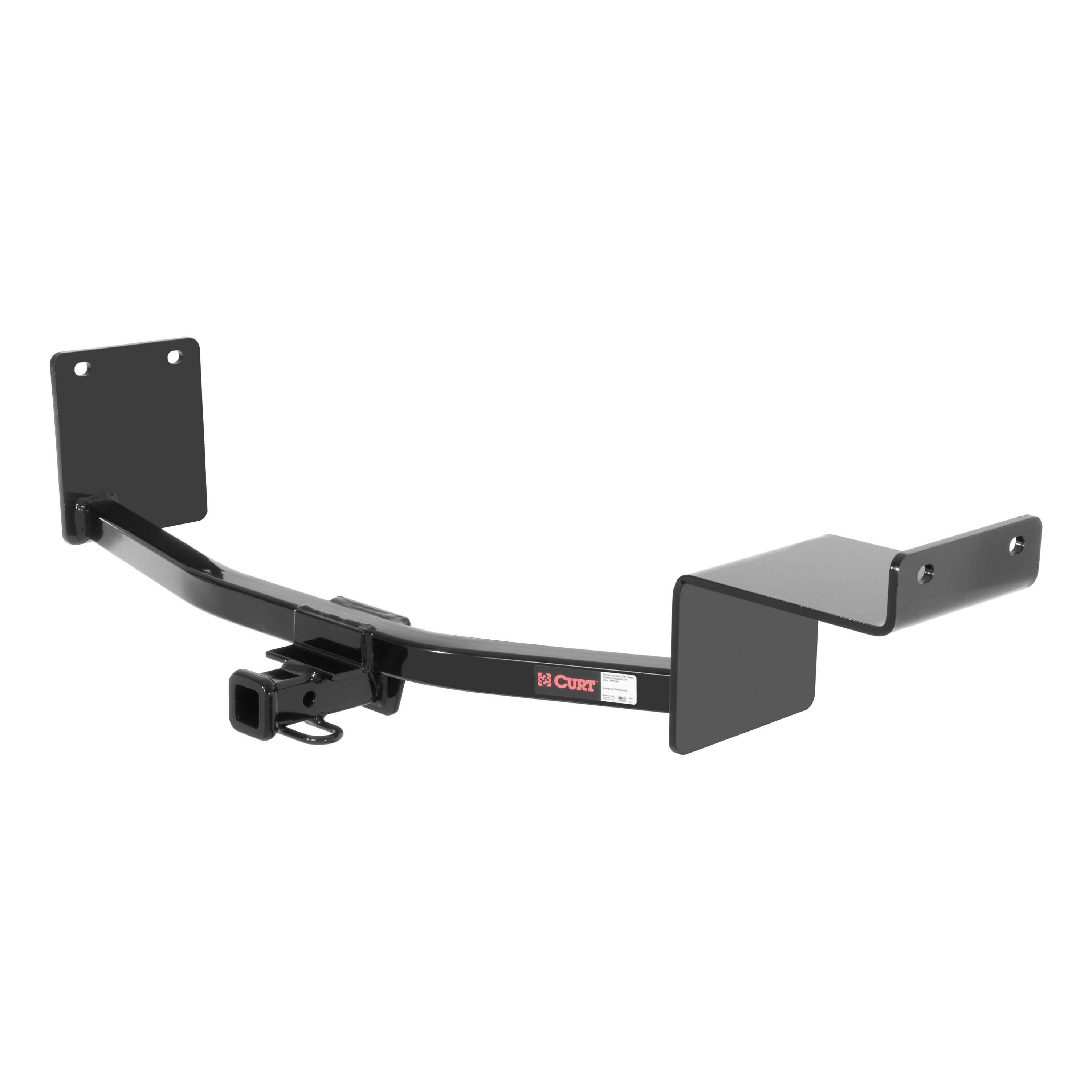 2006 - 2011 Kia Rio Sedan Curt 1-1/4", Class 1 Trailer Tow Hitch + 4-flat Wiring Kit 11094 thumbnail 2