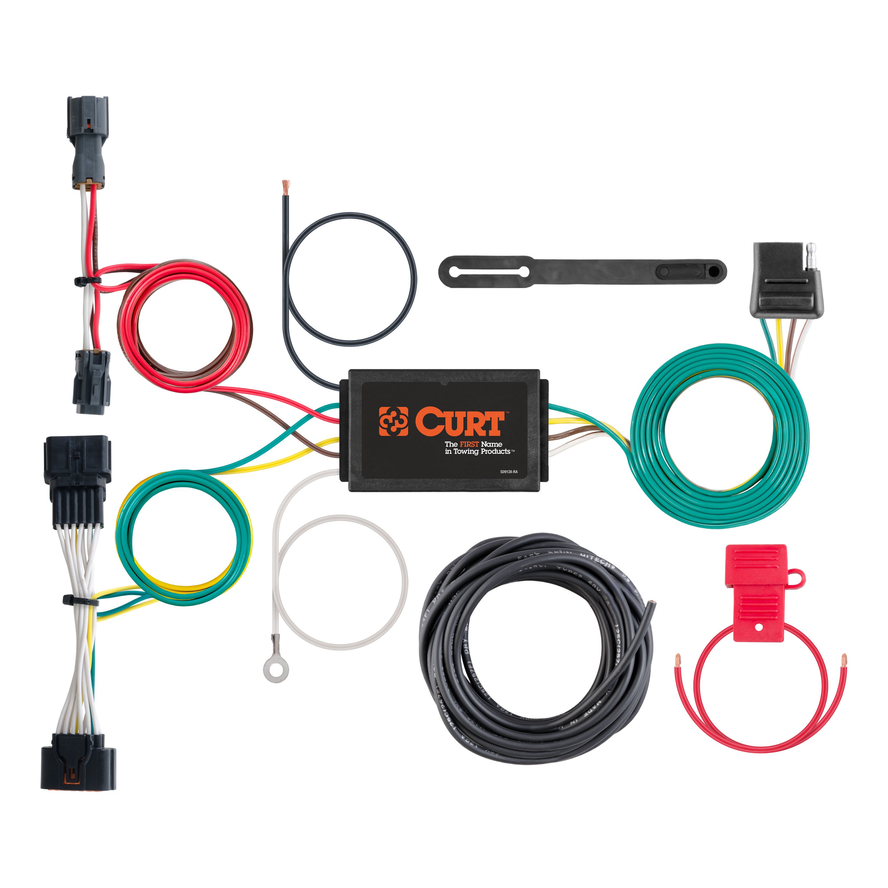 2017 - 2022 Kia Sportage Curt 1-1/4", Class 2 Trailer Tow Hitch + 4-flat Wiring Kit 12158 thumbnail 1