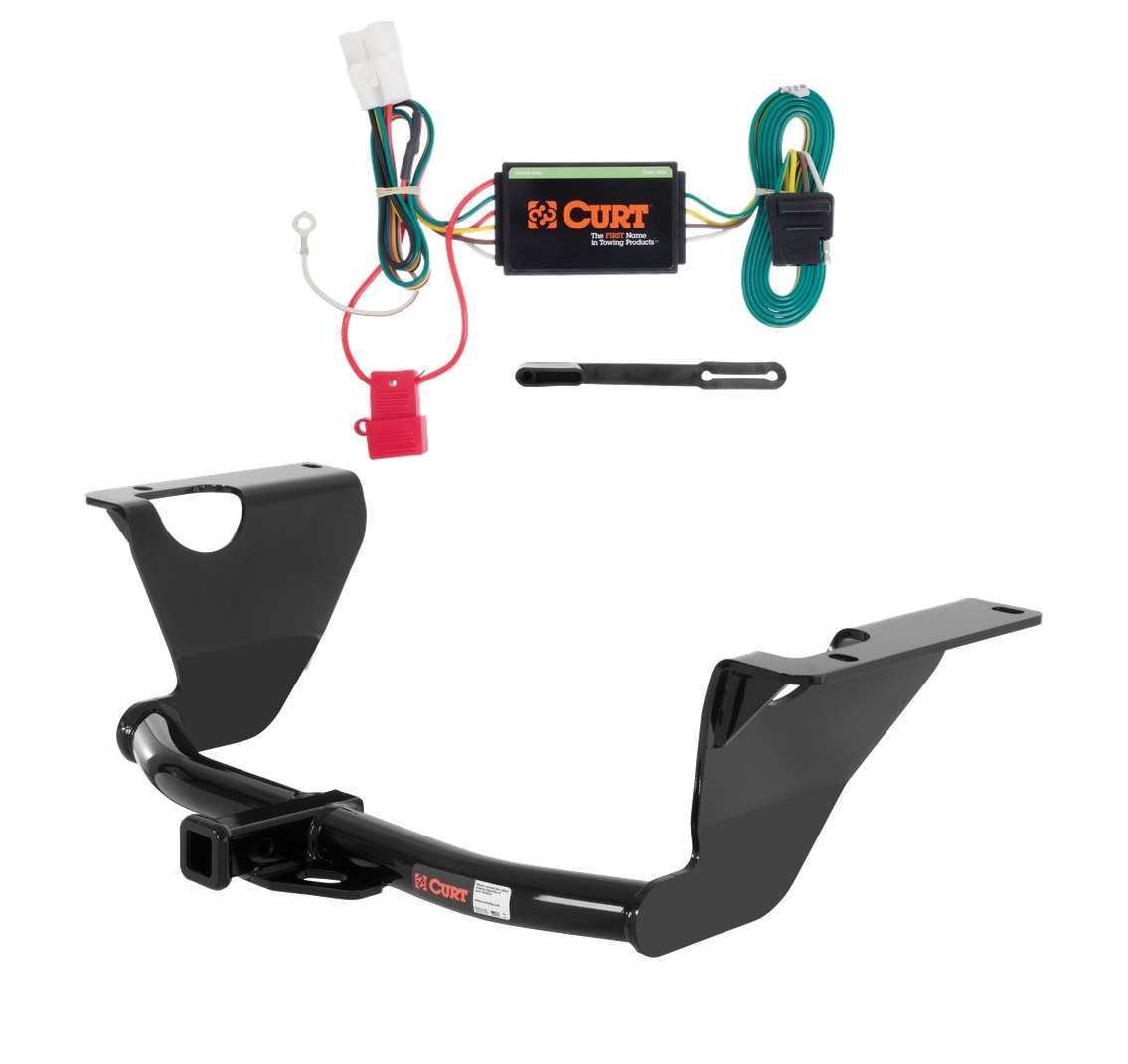2010 - 2013 Subaru Outback Wagon Curt 1-1/4", Class 2 Trailer Tow Hitch + 4-flat Wiring Kit 12290 thumbnail 0