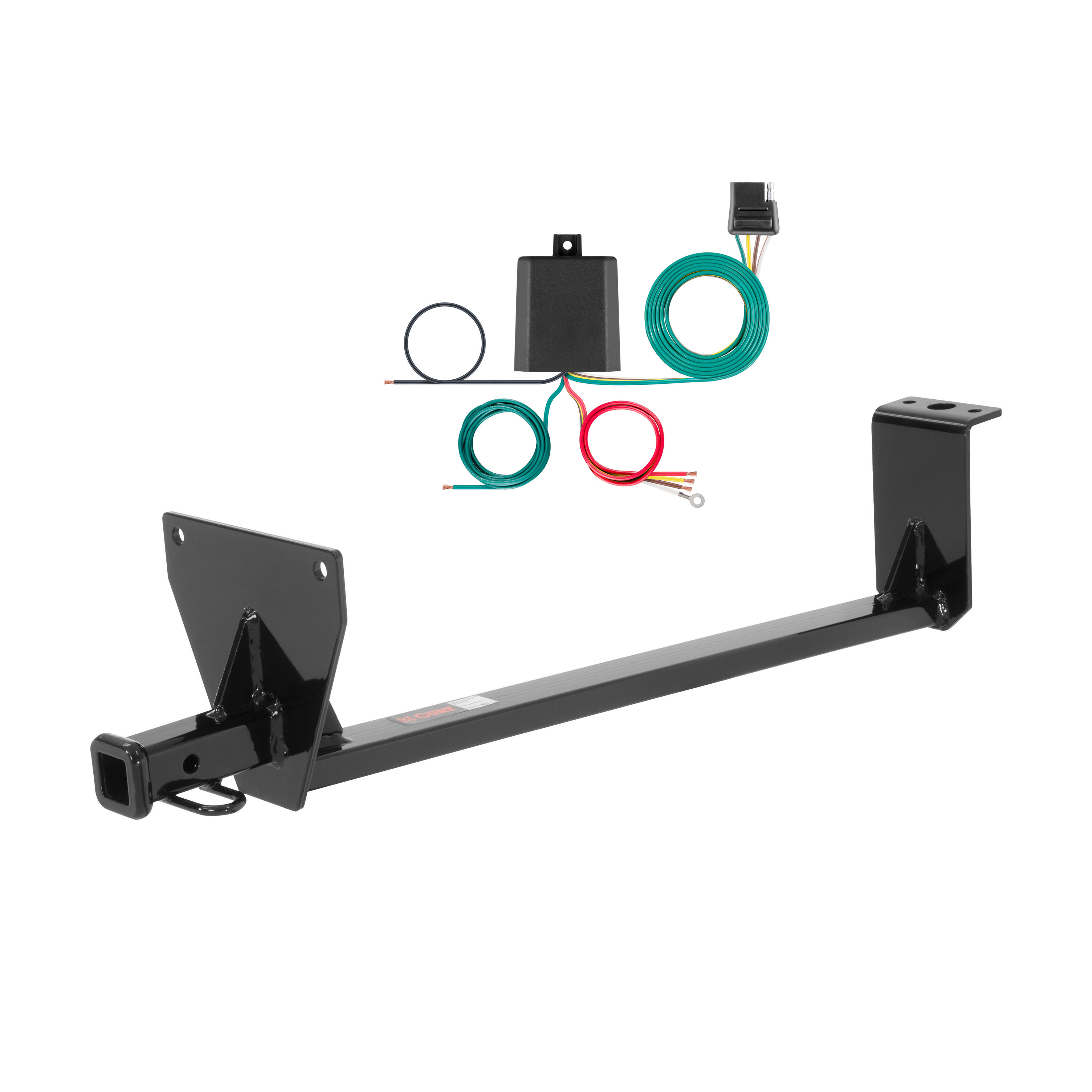 01 - 05 Mercedes-Benz C240 Sedan Curt 1-1/4", Class 1 Trailer Tow Hitch + 4-flat Wiring Kit 11824 thumbnail 0