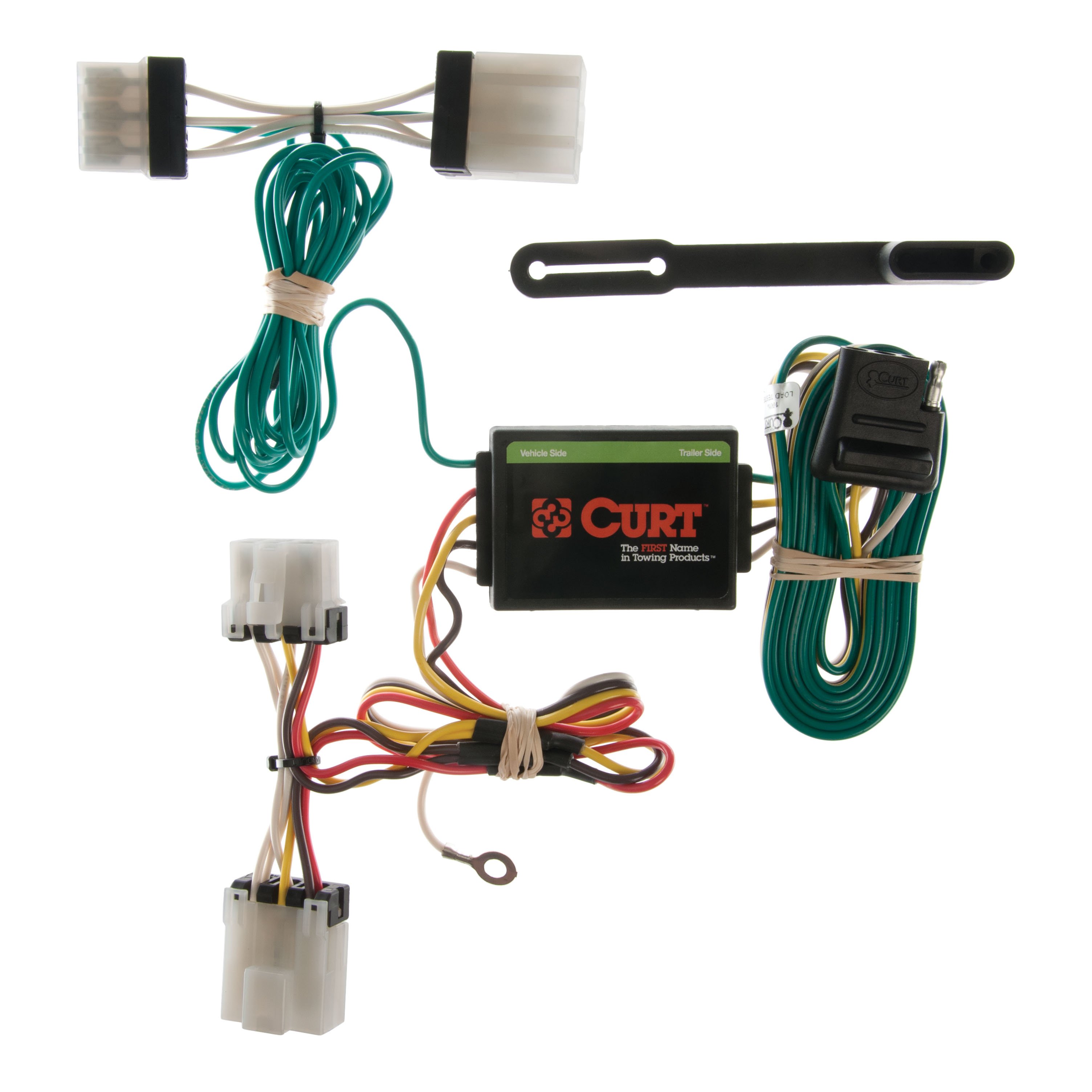 1995 - 1997 Nissan Pickup Curt 2", Class 3 Trailer Tow Hitch + 4-flat Wiring Kit 13092 thumbnail 1