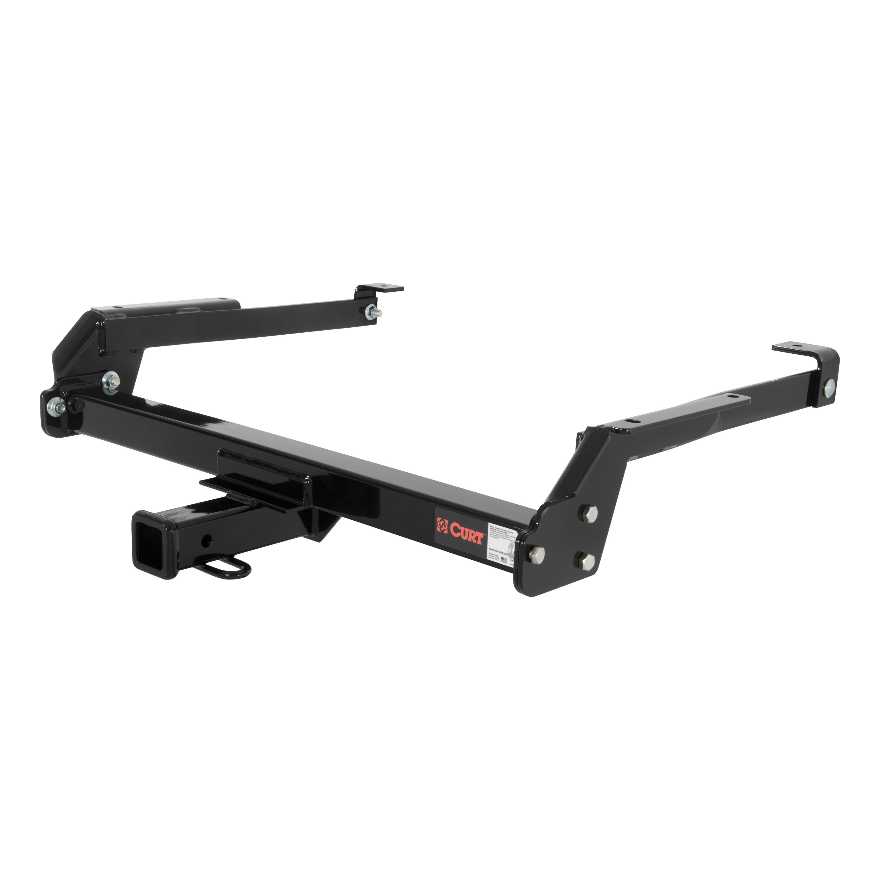 1995 - 1997 Nissan Pickup Curt 2", Class 3 Trailer Tow Hitch + 4-flat Wiring Kit 13092 thumbnail 2