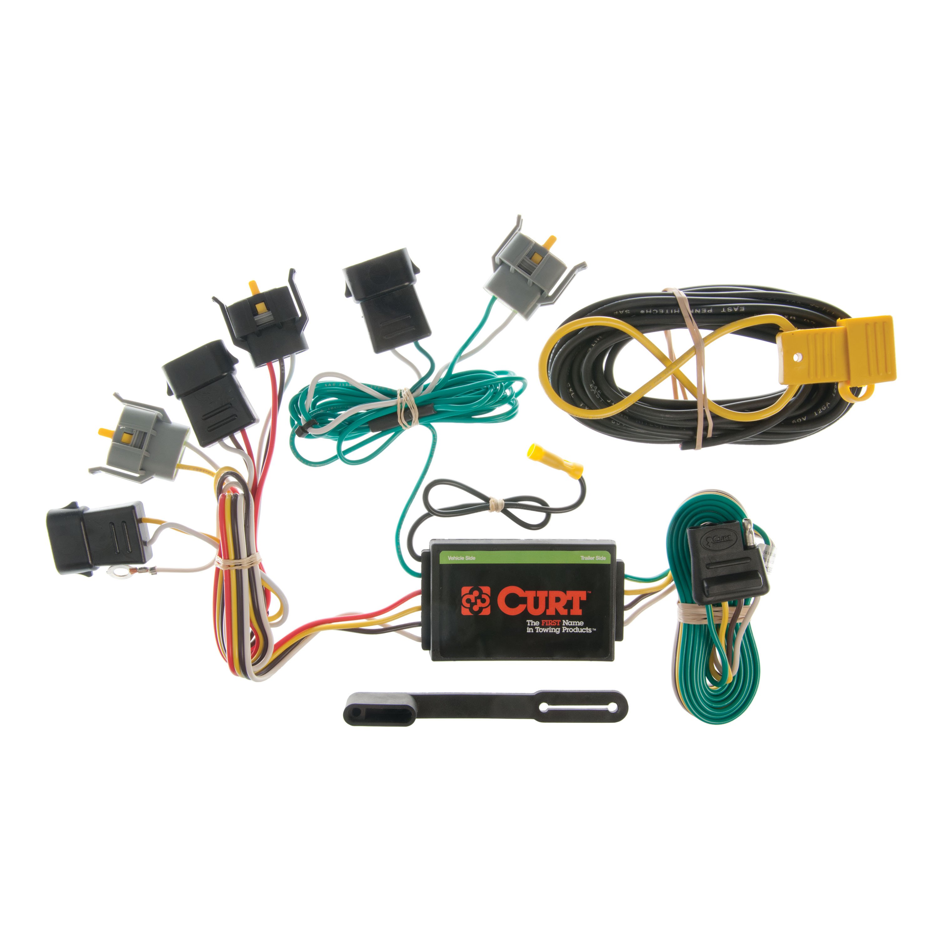 1997 - 2001 Mercury Mountaineer Curt 2", Class 3 Trailer Tow Hitch + 4-flat Wiring Kit 13540 thumbnail 1