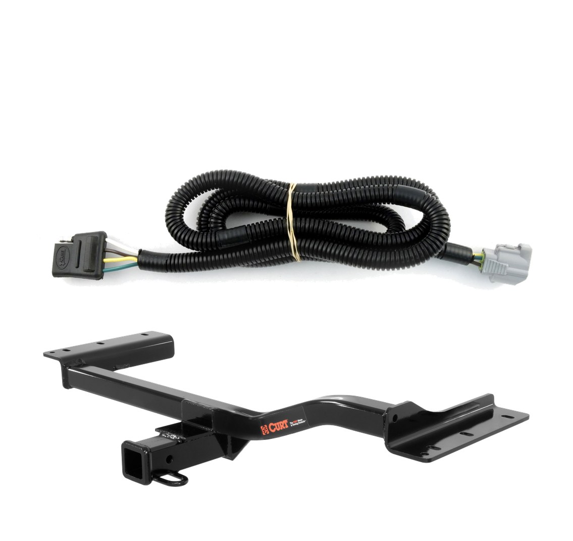 2010 - 2015 Lexus RX450h Curt 2", Class 3 Trailer Tow Hitch + 4-flat Wiring Kit 13143 thumbnail 0