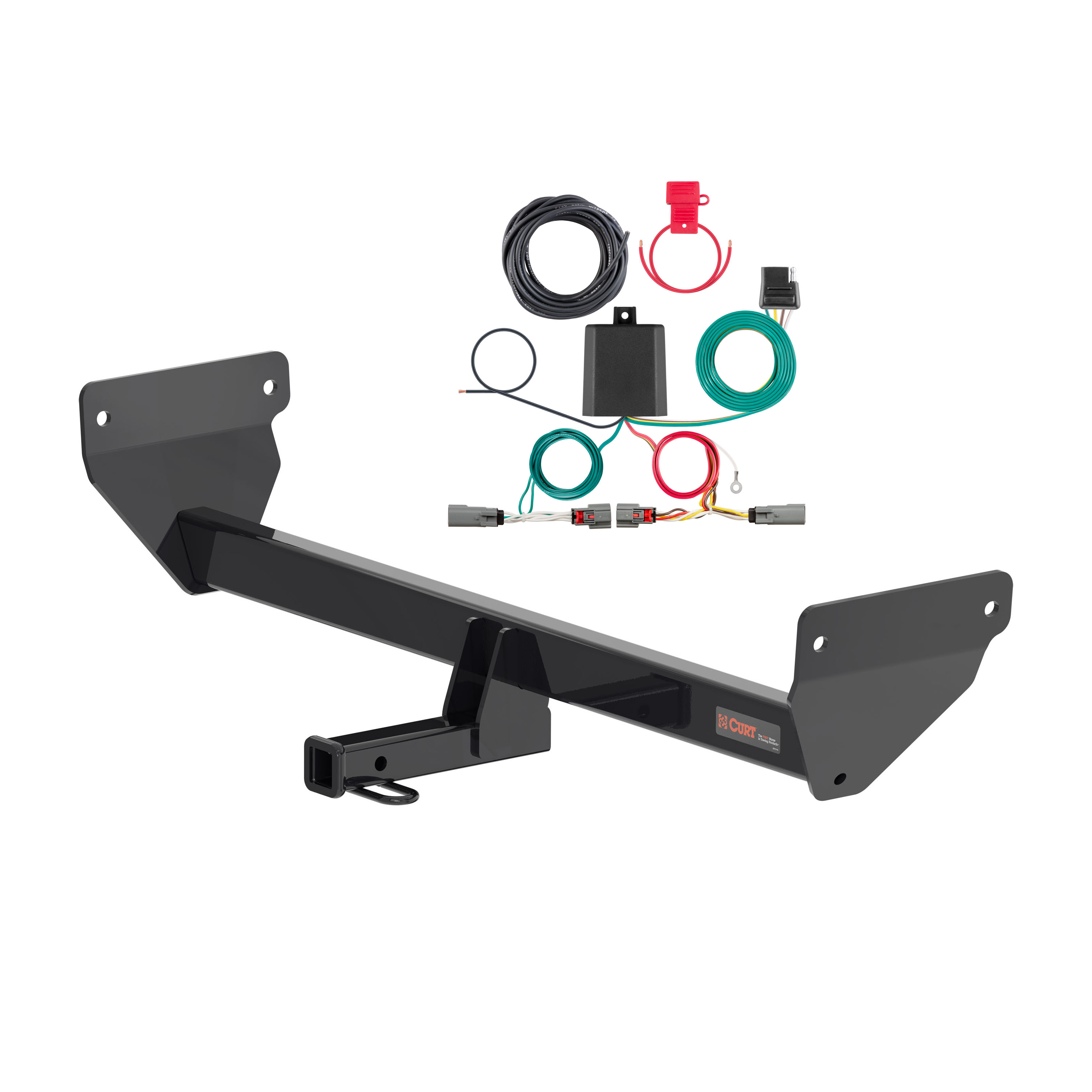 23 - 24 Mazda CX-50 Curt 1-1/4", Class 2 Trailer Tow Hitch + 4-flat Wiring Kit 12203 thumbnail 0