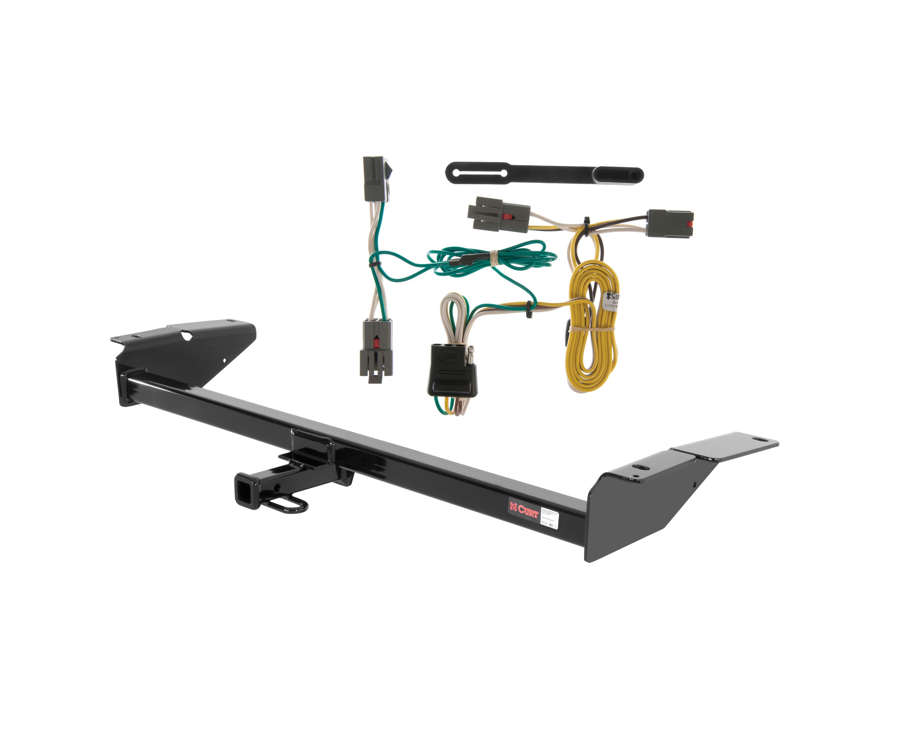 92 - 91 Mercury Grand Marquis Sedan Curt 1-1/4", Class 2 Trailer Tow Hitch + 4-flat Wiring Kit 12130 thumbnail 0