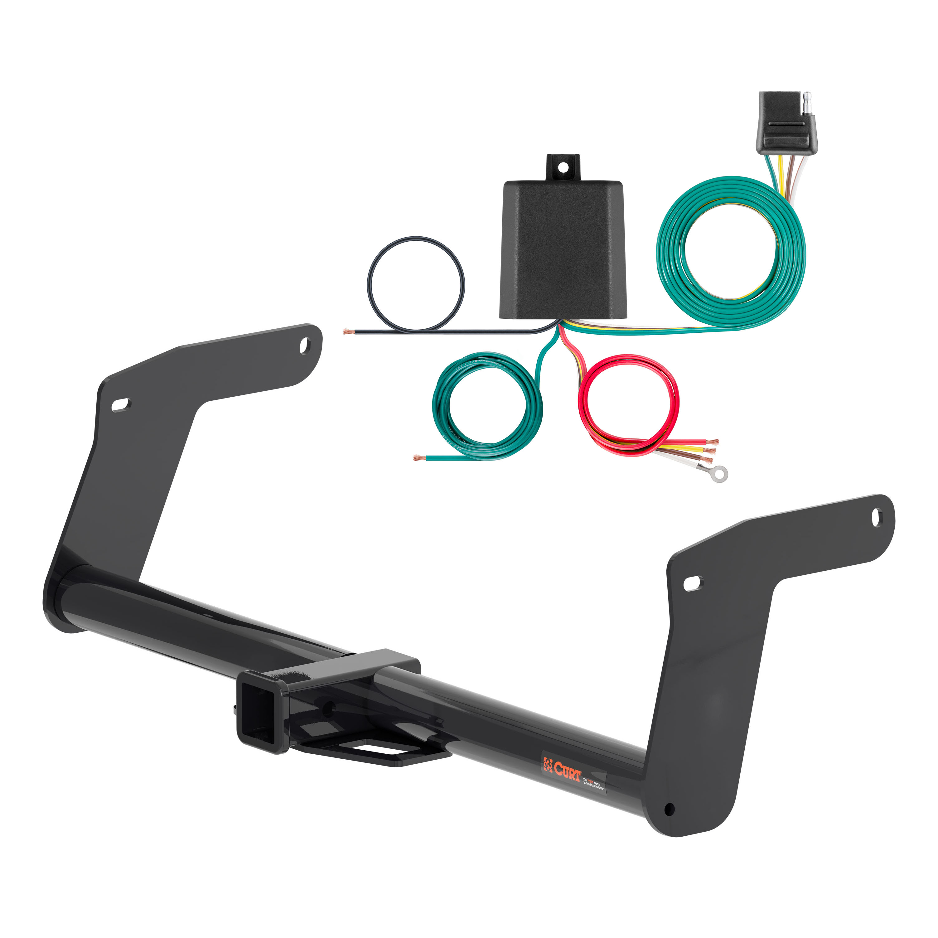 22 - 25 Lexus NX250 Curt 2", Class 3 Trailer Tow Hitch + 4-flat Wiring Kit 13498 thumbnail 0