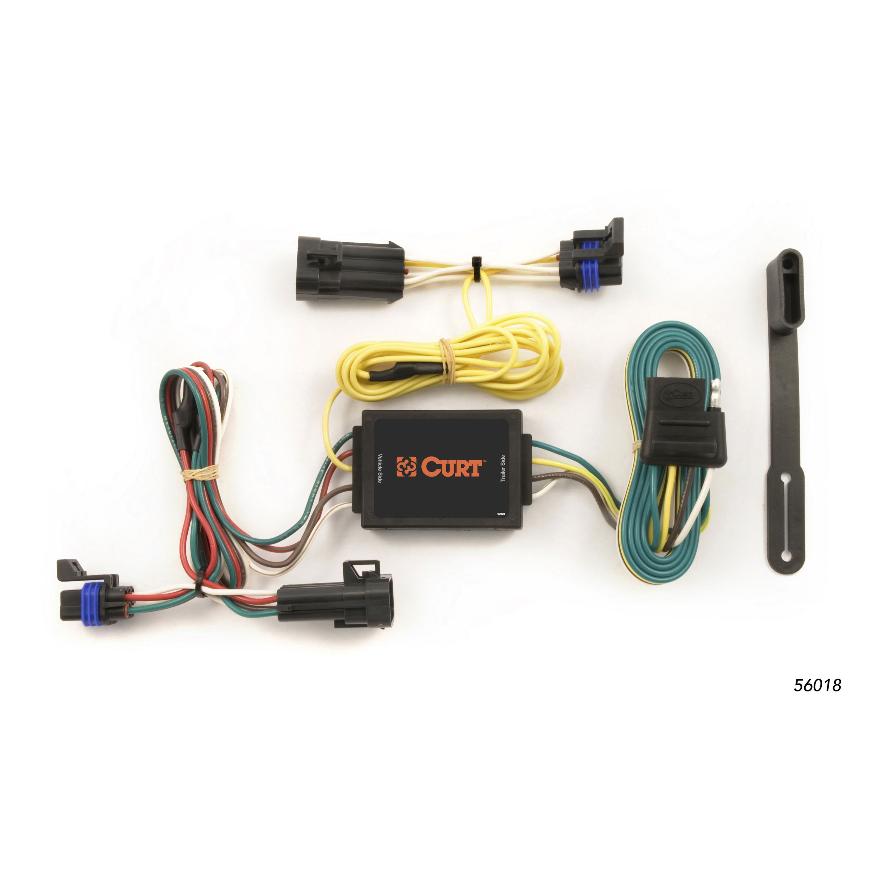 2002 - 2007 Saturn Vue Curt 2", Class 3 Trailer Tow Hitch + 4-flat Wiring Kit 13591 thumbnail 1