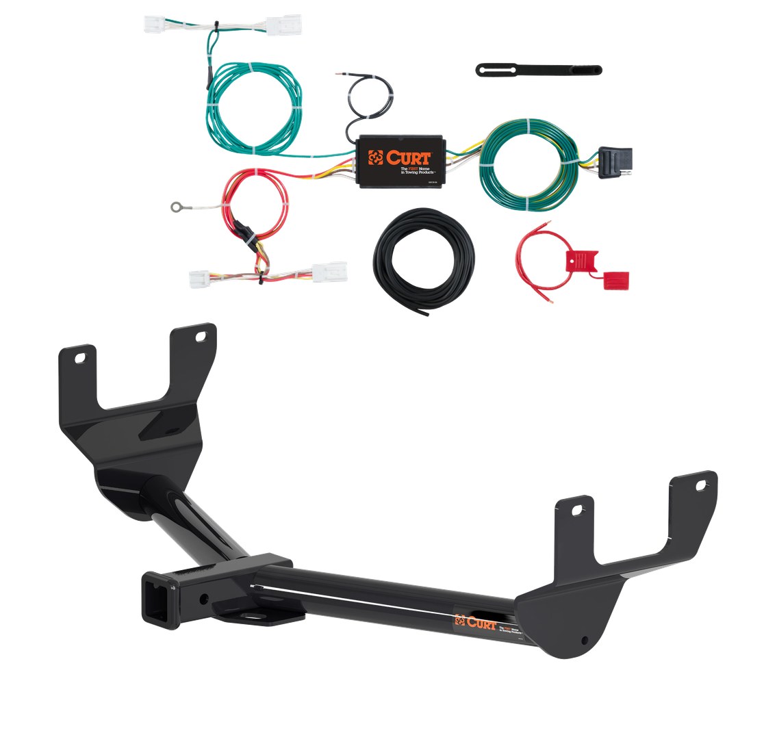2015 - 2017 Lexus NX200t Curt 2", Class 3 Trailer Tow Hitch + 4-flat Wiring Kit 13337 thumbnail 0