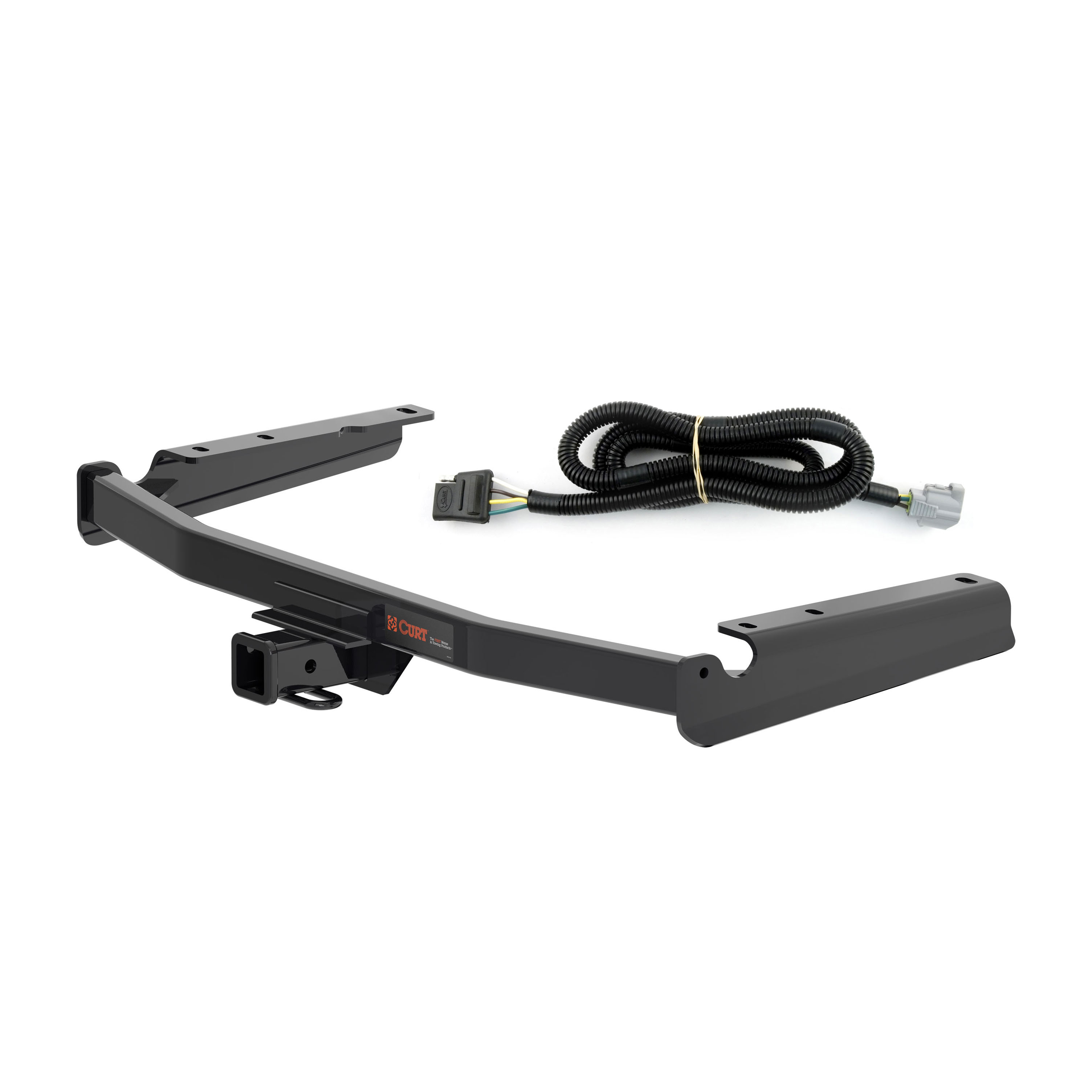 18 - 22 Lexus RX350L w/ factory Tow Package & Excluding twin exhaust tips Curt 2", Class 3 Trailer Tow Hitch + 4-flat Wiring Kit 13394 thumbnail 0