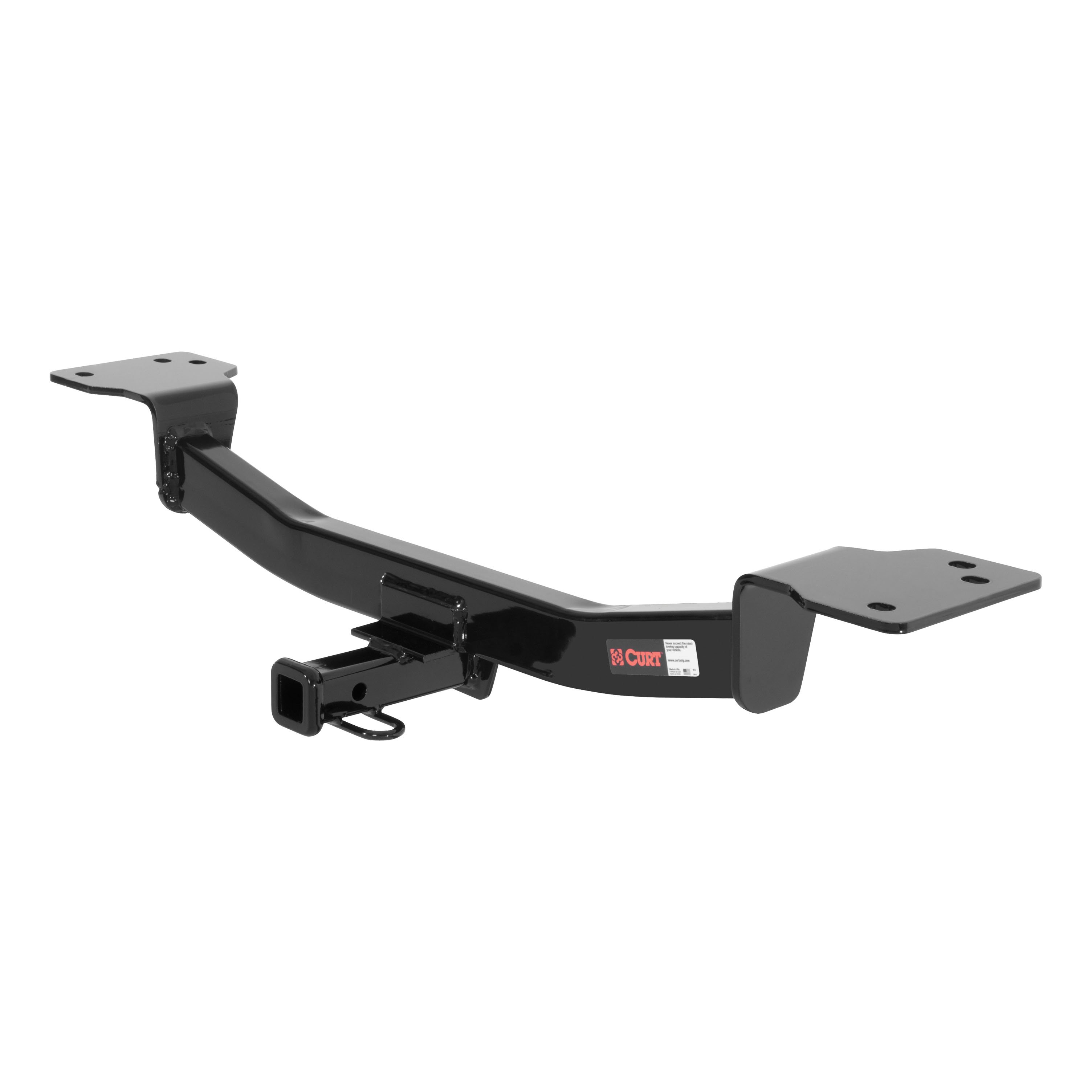 2004 Kia Sportage Curt 1-1/4", Class 2 Trailer Tow Hitch + 4-flat Wiring Kit 12126 thumbnail 2