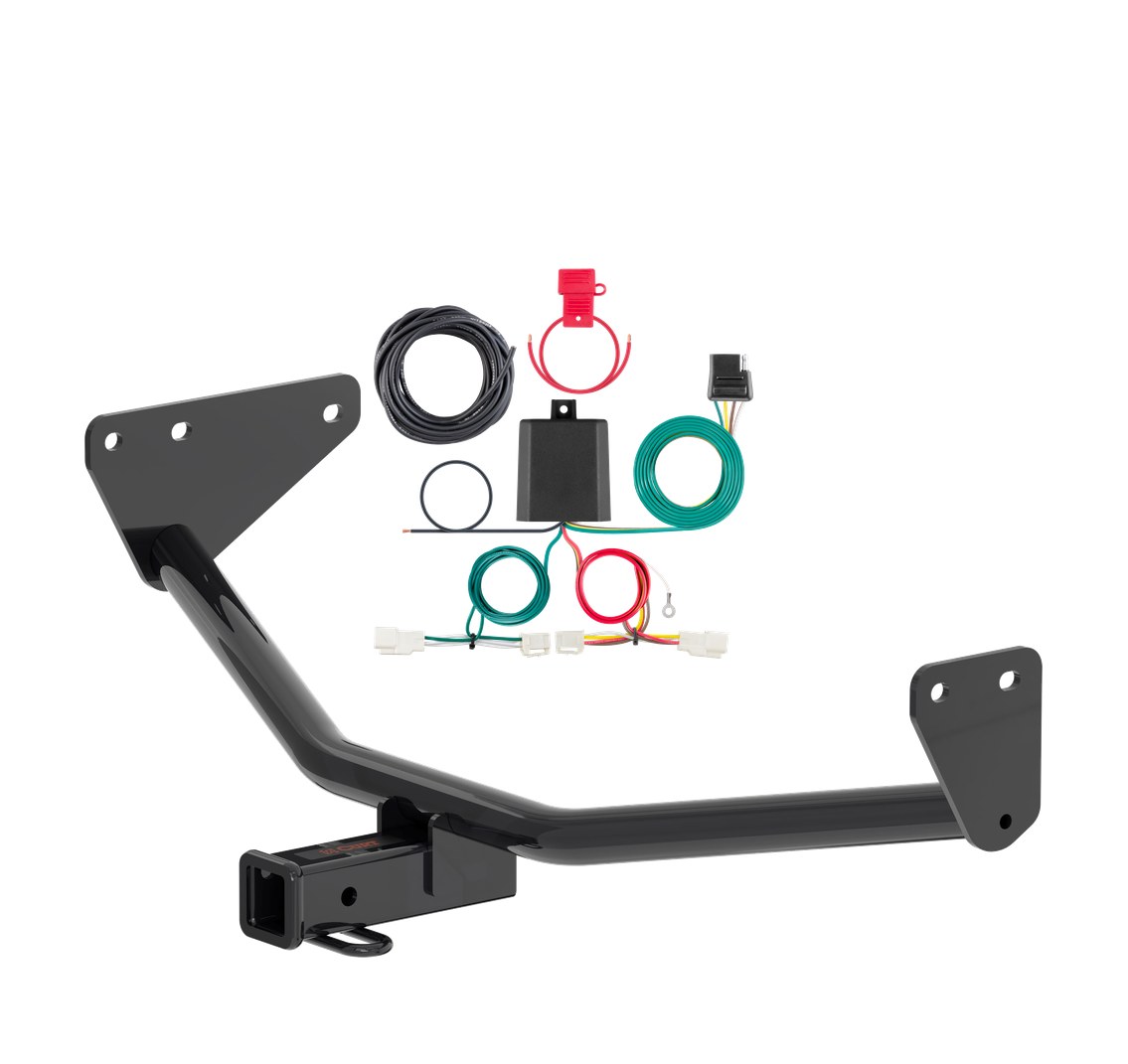 2023 - 2026 Mitsubishi Outlander Phev Curt 2", Class 3 Trailer Tow Hitch + 4-flat Wiring Kit 13566 thumbnail 0
