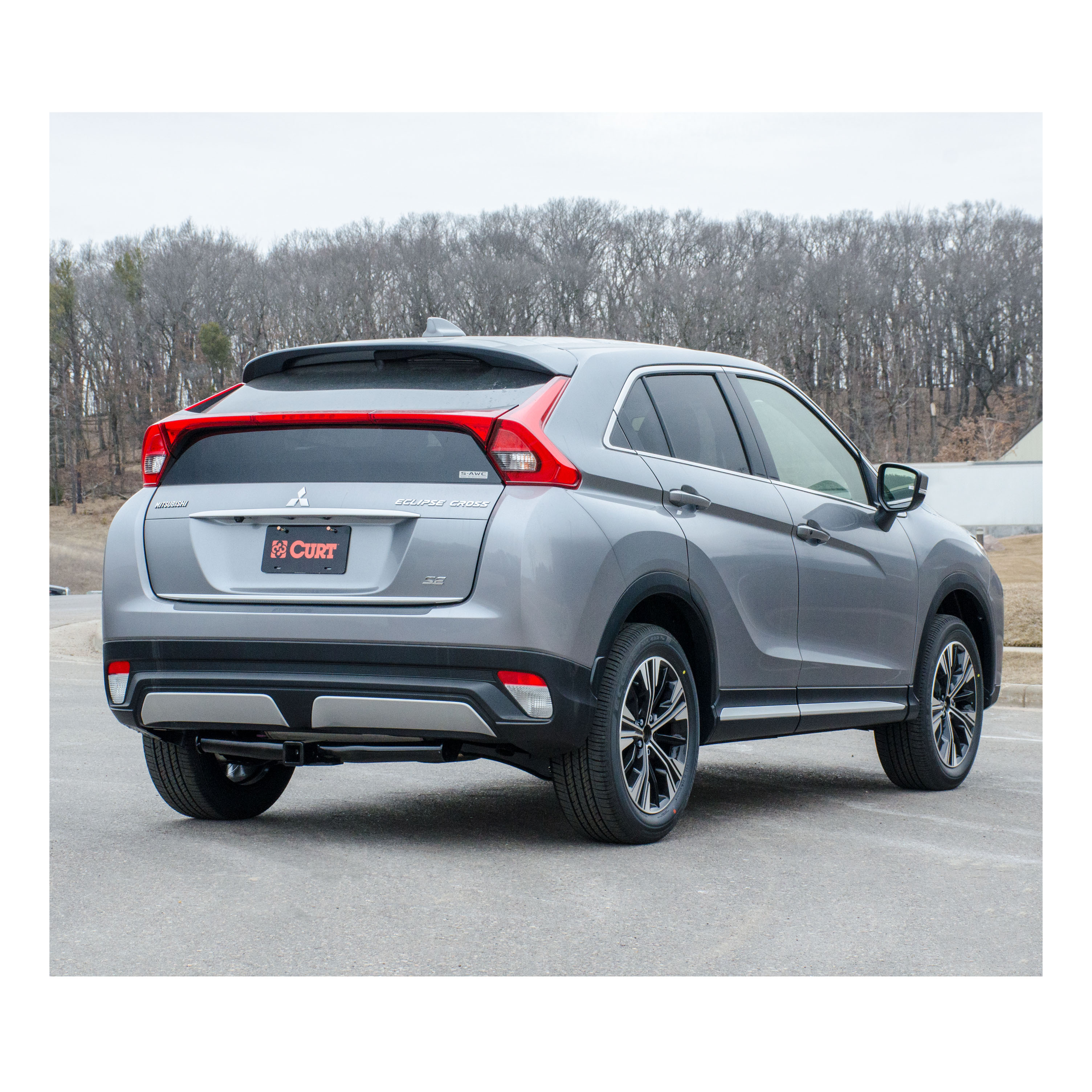 2018 - 2020 Mitsubishi Eclipse Cross Curt 2", Class 3 Trailer Tow Hitch + 4-flat Wiring Kit 13273 thumbnail 4