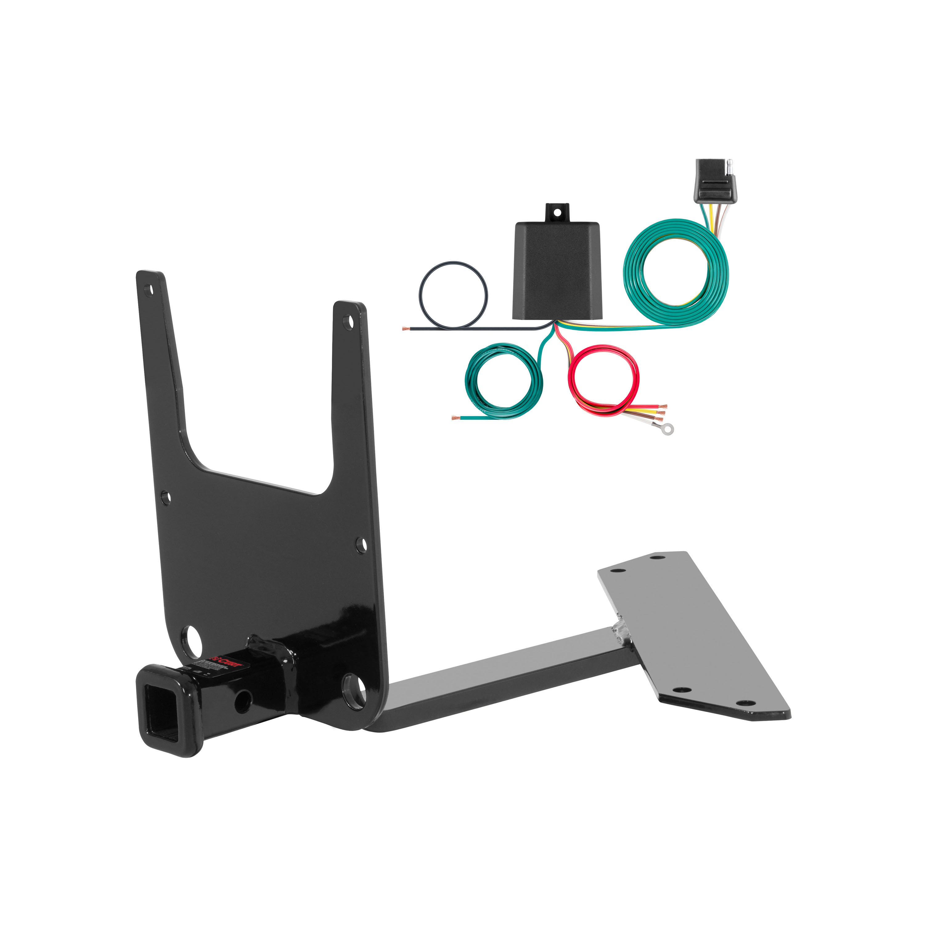 98 - 02 Mercedes-Benz E430 Curt 1-1/4", Class 1 Trailer Tow Hitch + 4-flat Wiring Kit 11744 thumbnail 0