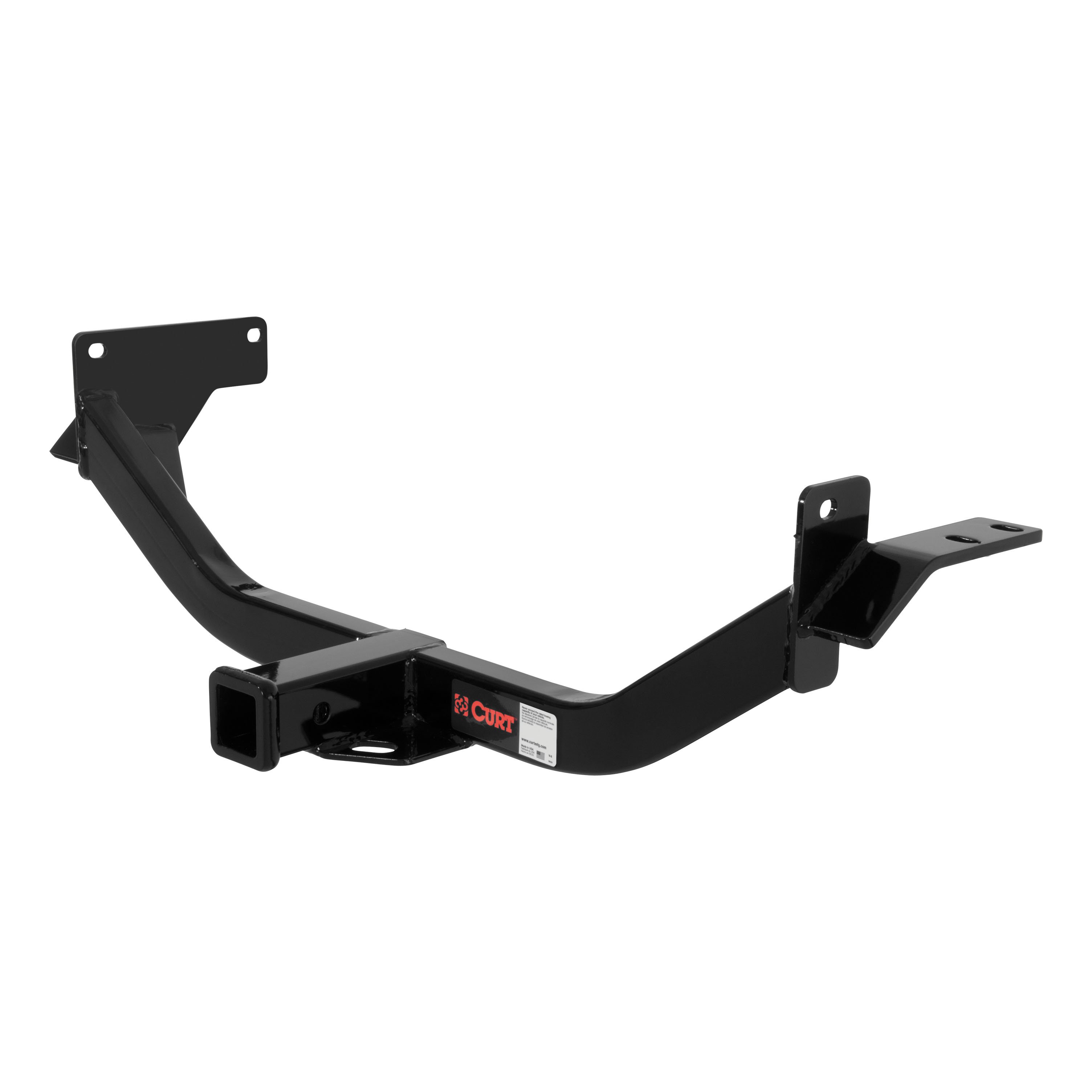 2006 - 2011 Mitsubishi Endeavor Curt 2", Class 3 Trailer Tow Hitch + 4-flat Wiring Kit 13113 thumbnail 2