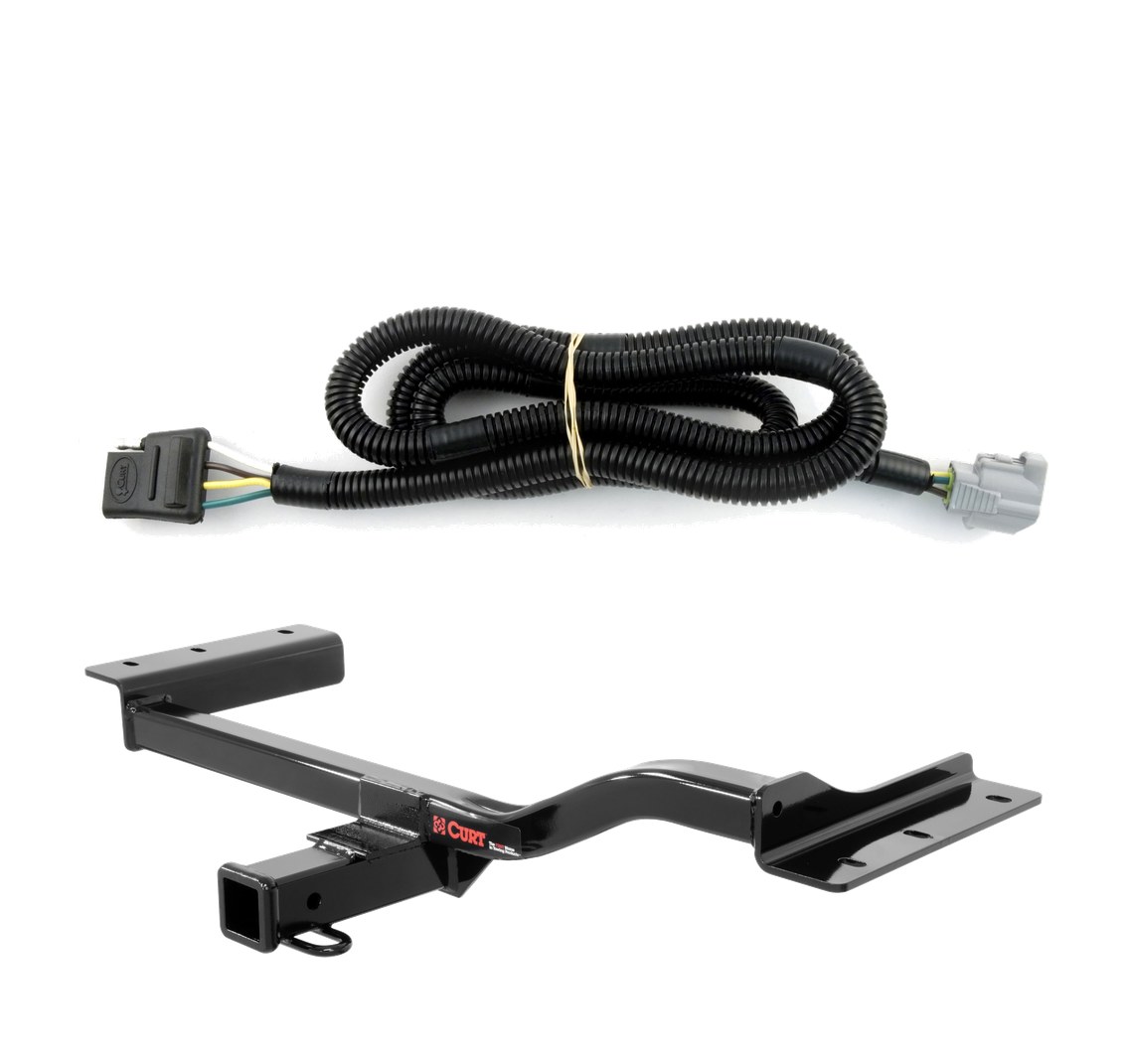 2016 - 2020 Lexus RX450h Excluding F Sport Curt 2", Class 3 Trailer Tow Hitch + 4-flat Wiring Kit 13282 thumbnail 0