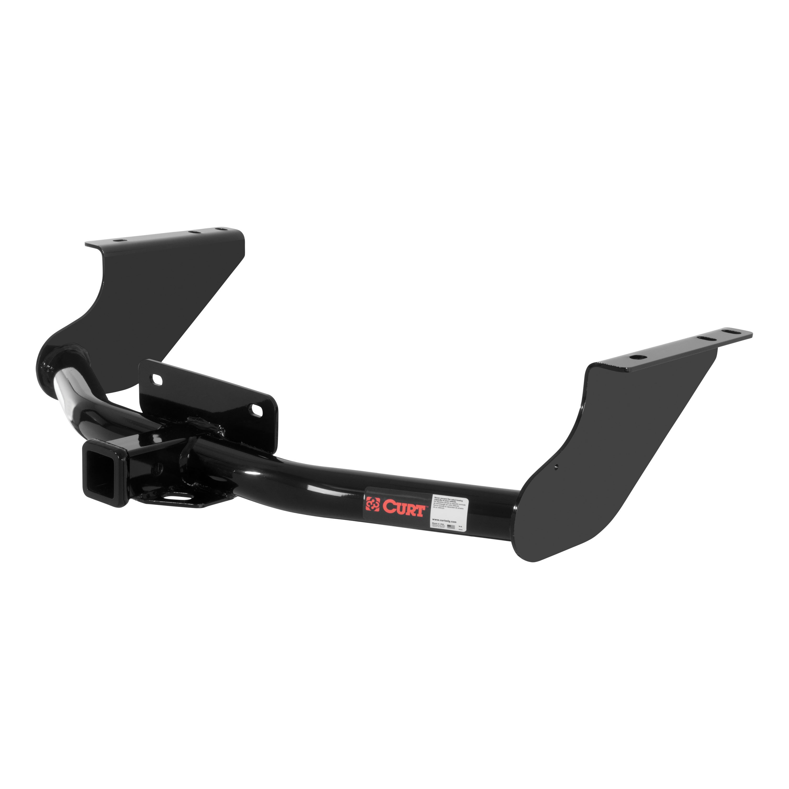 2019 - 2024 RAM 1500 Classic Excluding factory receiver Curt 2", Class 3 Trailer Tow Hitch + 4-flat Wiring Kit 13374 thumbnail 2