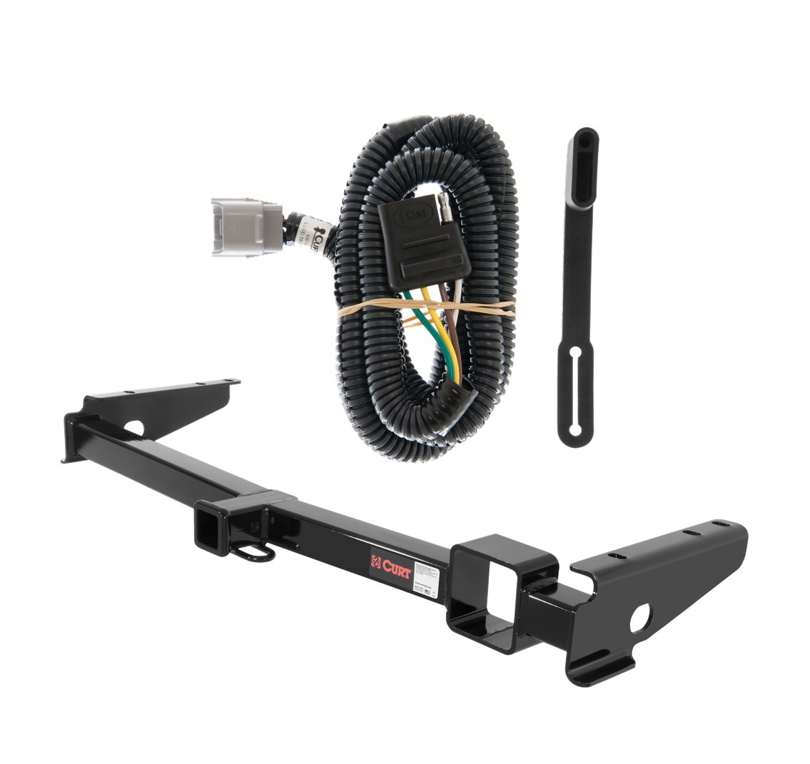 2001 - 2007 Lexus LX470 Curt 2", Class 3 Trailer Tow Hitch + 4-flat Wiring Kit 13443 thumbnail 0