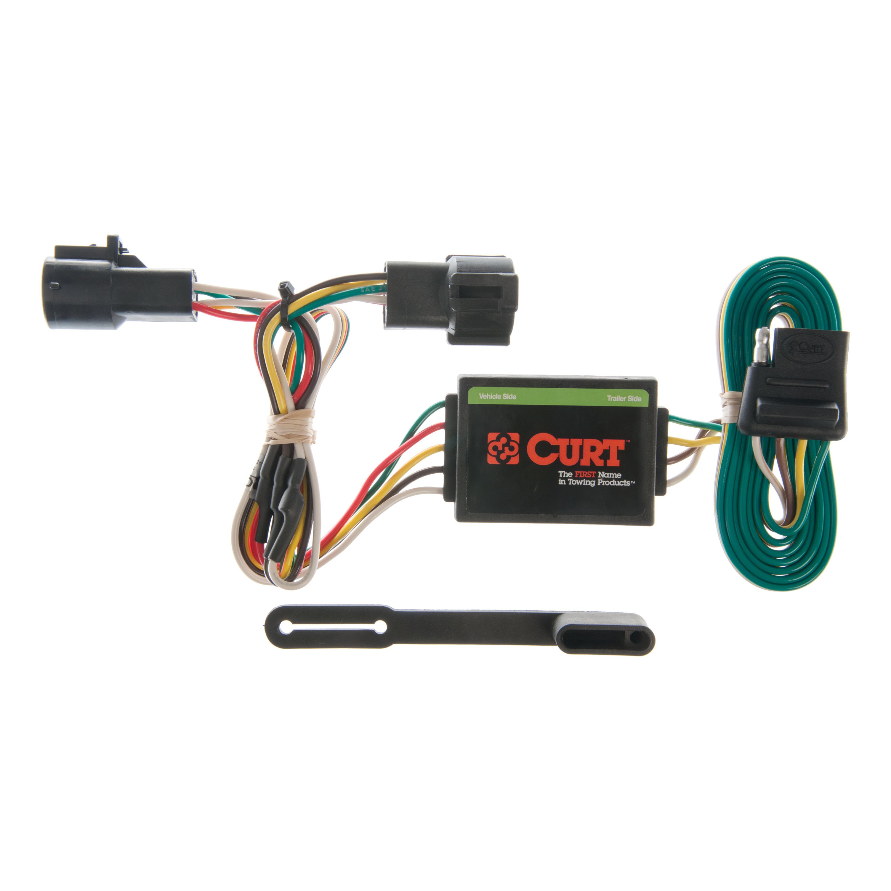 1994 - 2009 Mazda B4000 2000 - 2005 models are no drill Curt 2", Class 3 Trailer Tow Hitch + 4-flat Wiring Kit 13019 thumbnail 1
