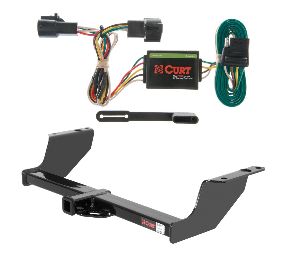 1994 - 2009 Mazda B4000 2000 - 2005 models are no drill Curt 1-1/4", Class 2 Trailer Tow Hitch + 4-flat Wiring Kit 12012 thumbnail 0